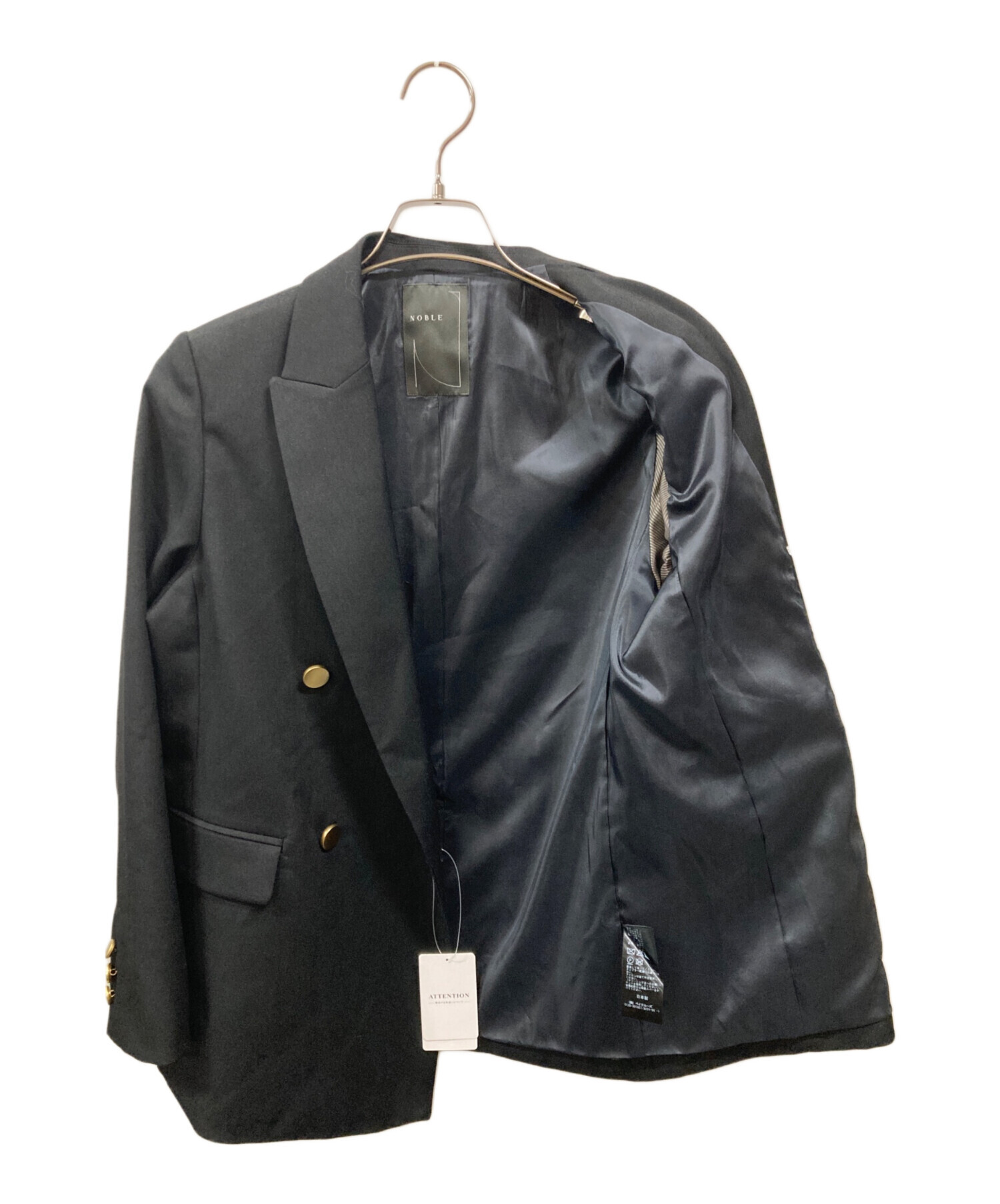 完売品】25SS NOBLE トリコチンピークドラペルジャケット 40 L 25SS 