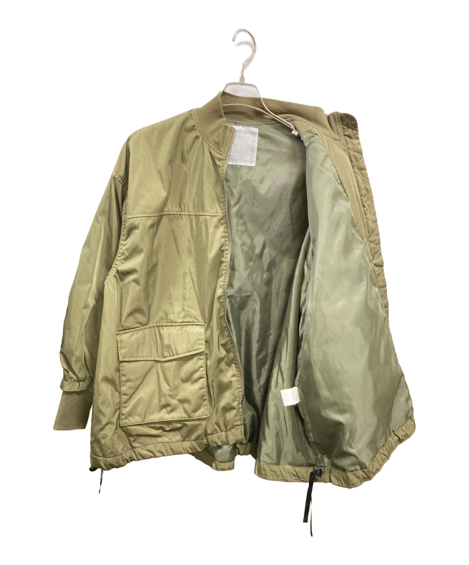 BEARDSLEY ビアズリー フレアMA-1ブルゾン カーキ コート フレアMA-1ブルゾン | BEARDSLEY(ビアズリー)レディース | PAL