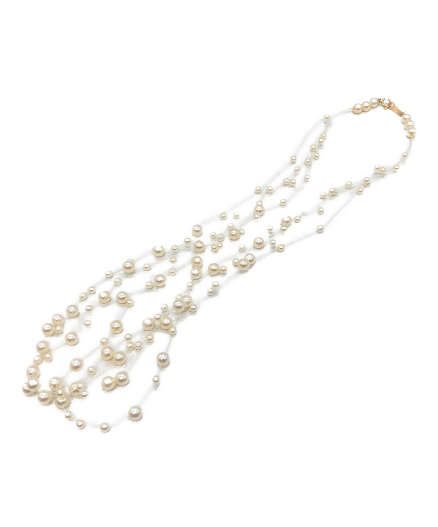 中古・古着通販】TASAKI (タサキ) 5連パールネックレス ホワイト 
