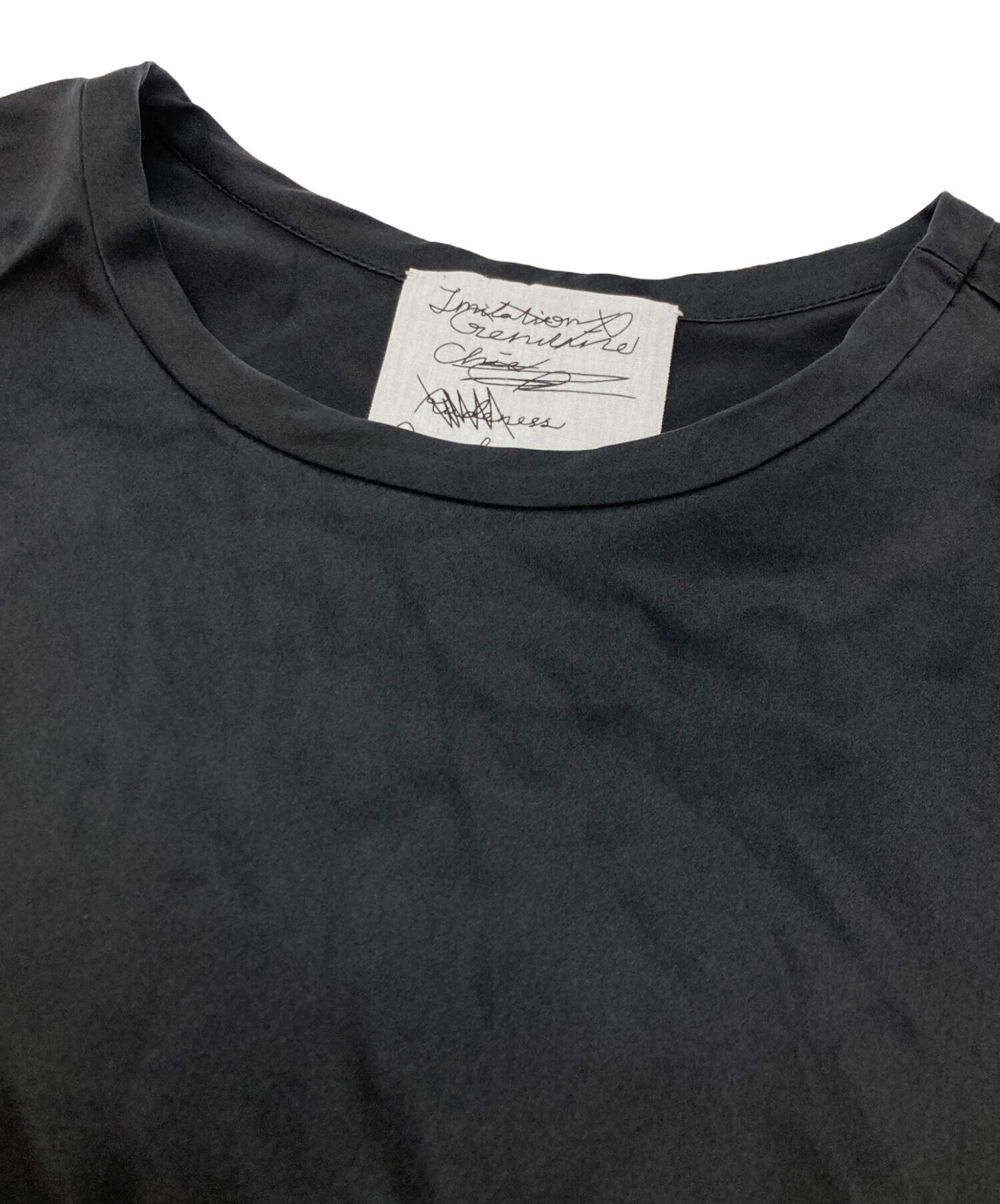 中古・古着通販】Chaos (カオス) モーラTシャツ ブラック サイズ:Free