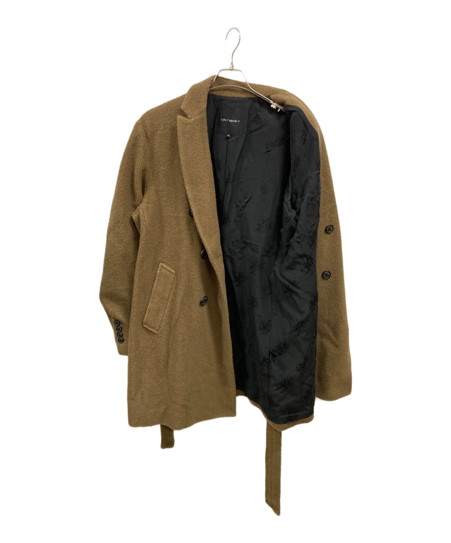 1piu1uguale3 コットン　チェスターコート　ウノピュウノウグァーレトレ 30%OFFセール170,500円→119,350円】 1piu1uguale3 ウノピゥウノウ