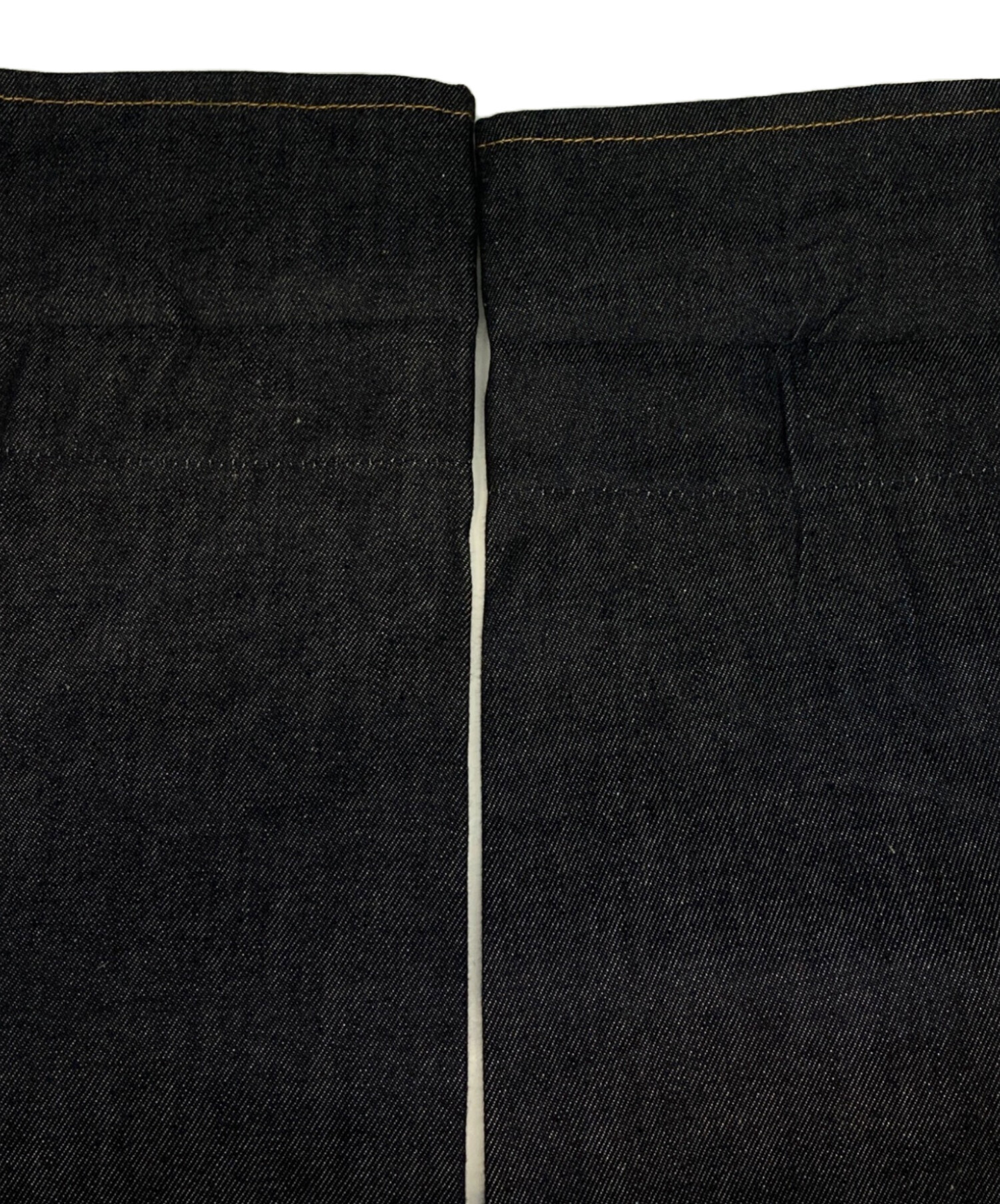 中古・古着通販】GUCCI (グッチ) GG総柄折り返し付きデニムパンツ