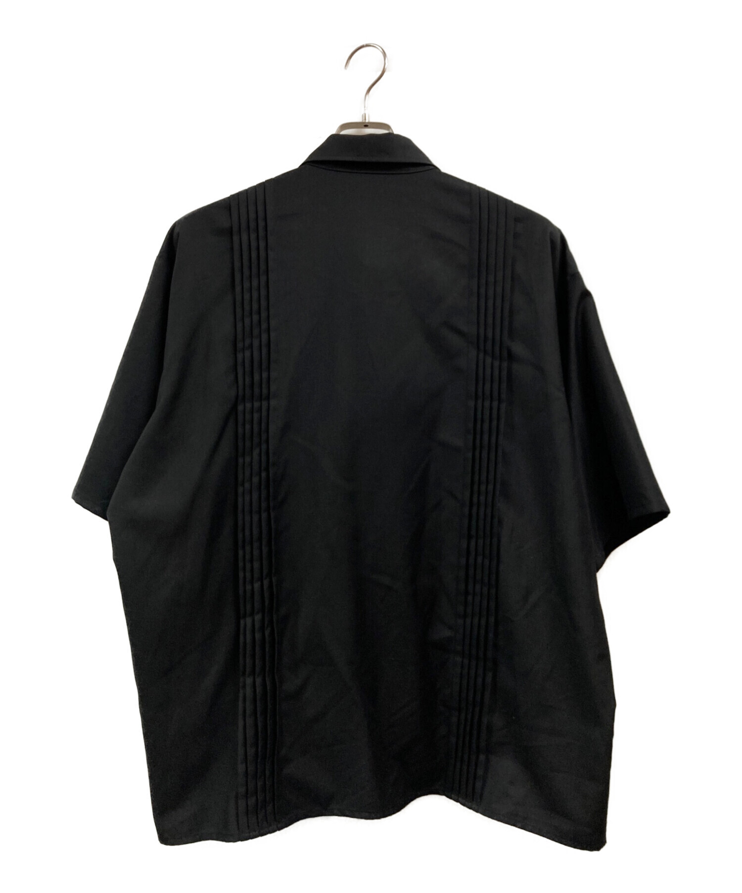 中古・古着通販】HARE (ハレ) YOSEプリーツメタルボタンシャツ 