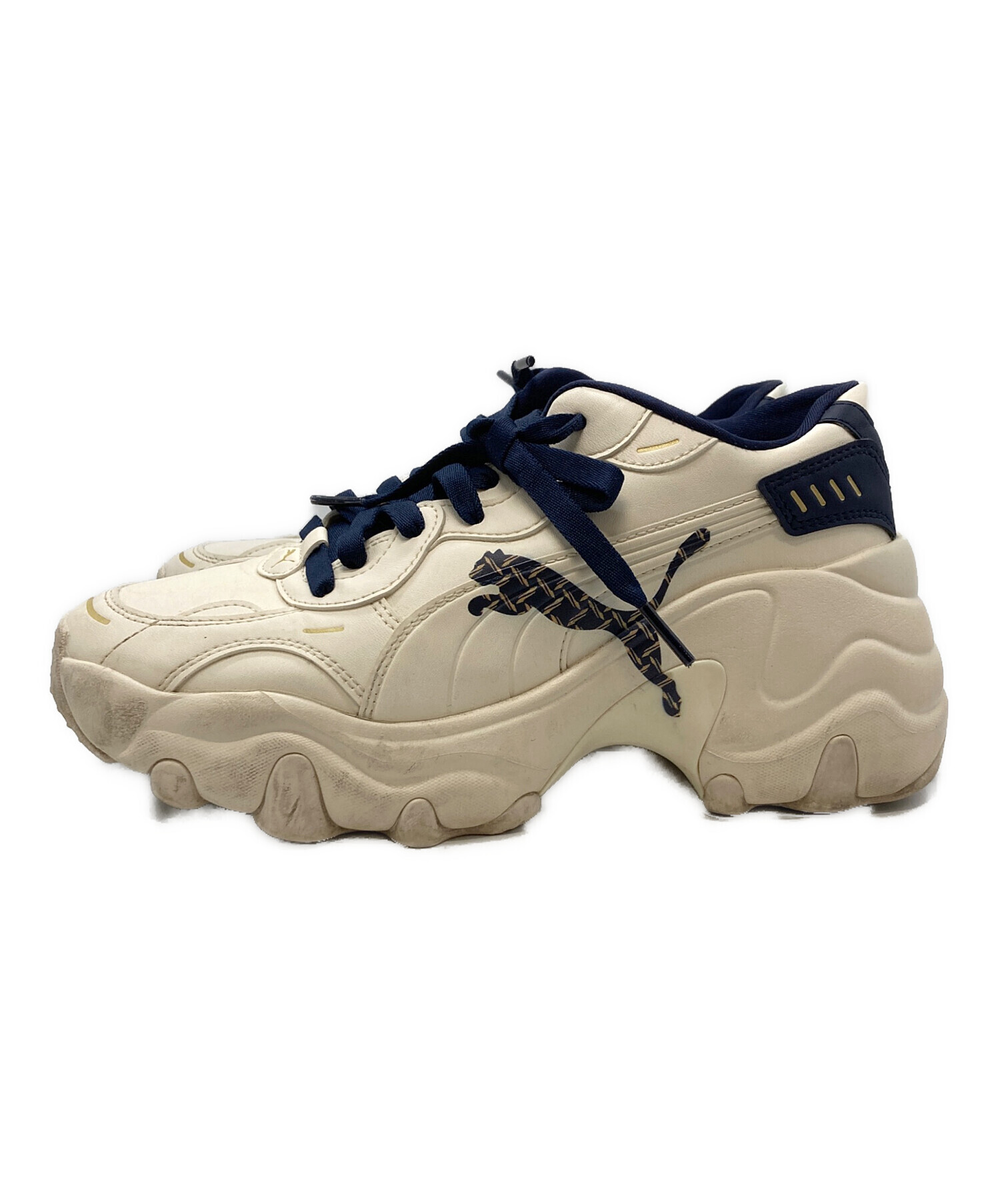 中古・古着通販】PUMA (プーマ) PULSAR WEDGE MONOGRAM ホワイト