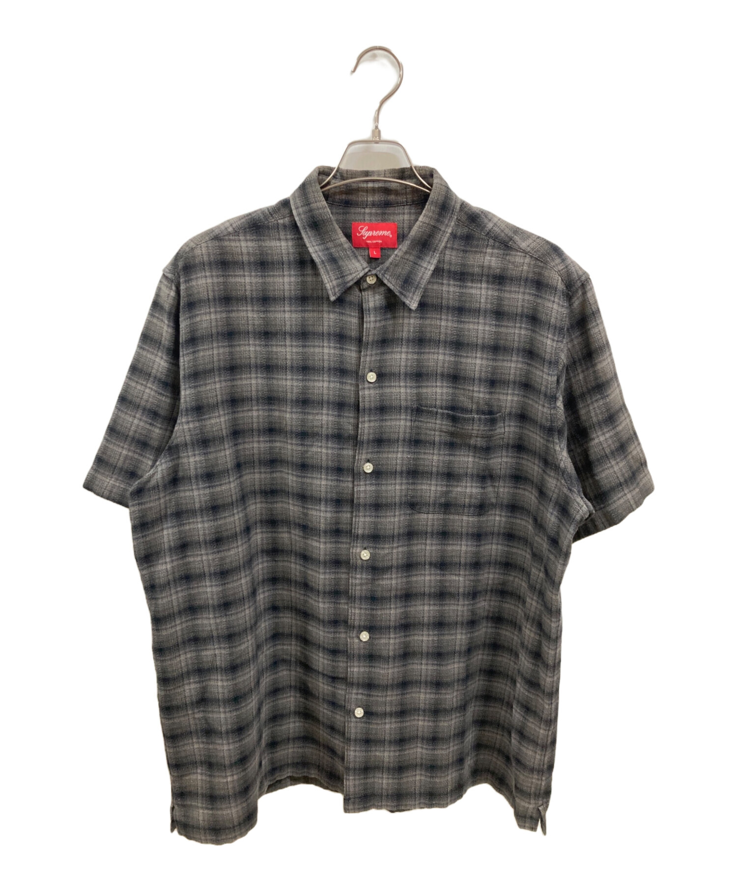 中古・古着通販】Supreme (シュプリーム) Plaid S/S Shirt
