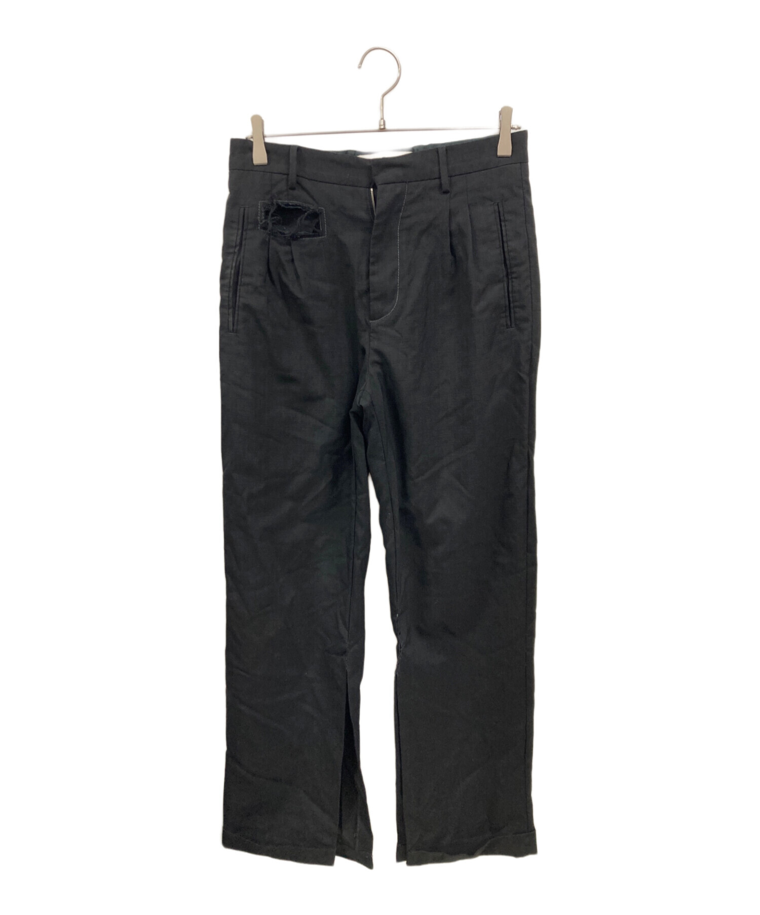 MARNI 23年製 オレンジ ワイドパンツ 46 MARNI 23年製 オレンジ ワイド