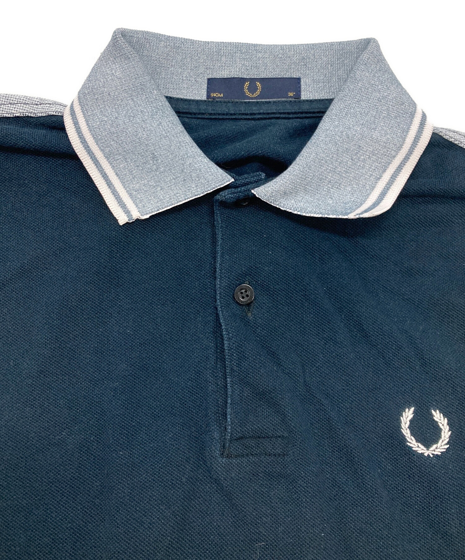 3連休限定お値下げ【タグあり/新品】FRED PERRY ネイビー ポロシャツ 値引き中 三連休限定値下げ交渉コメントにて フレッドペリー