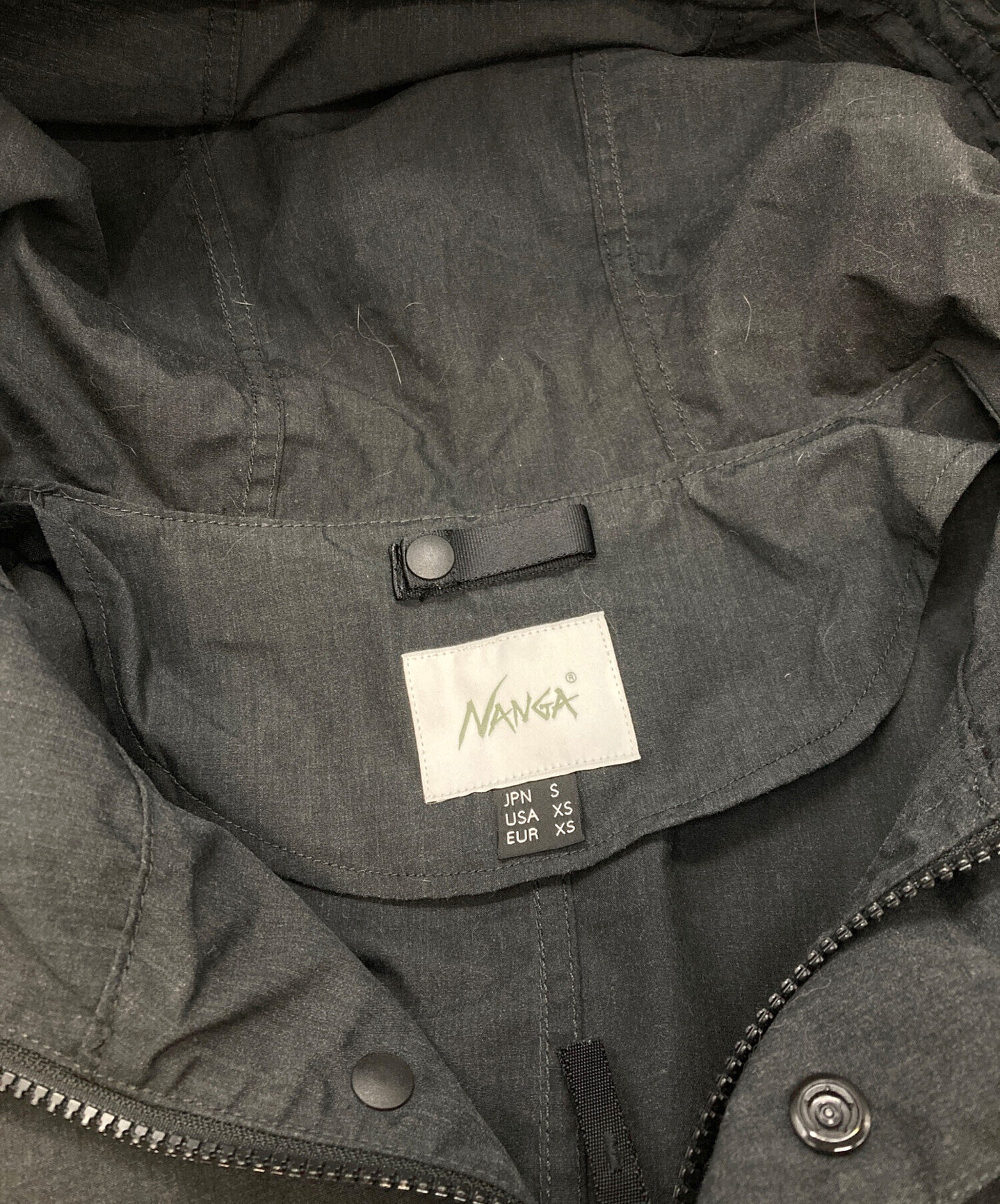 中古・古着通販】NANGA (ナンガ) TAKIBI FIELD ANORAK PARKA グレー