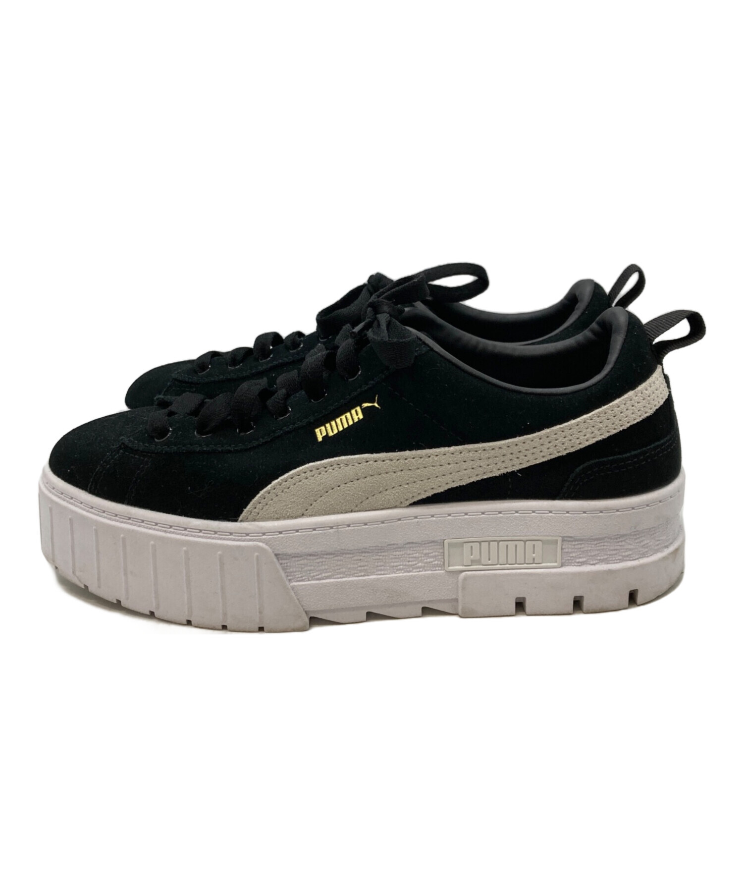 中古・古着通販】PUMA (プーマ) ローカットスニーカー ブラック 