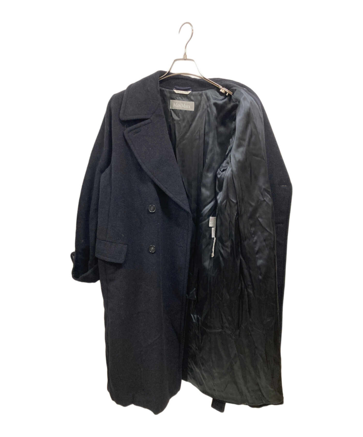中古・古着通販】MaxMara (マックスマーラ) ウールチェスターコート 