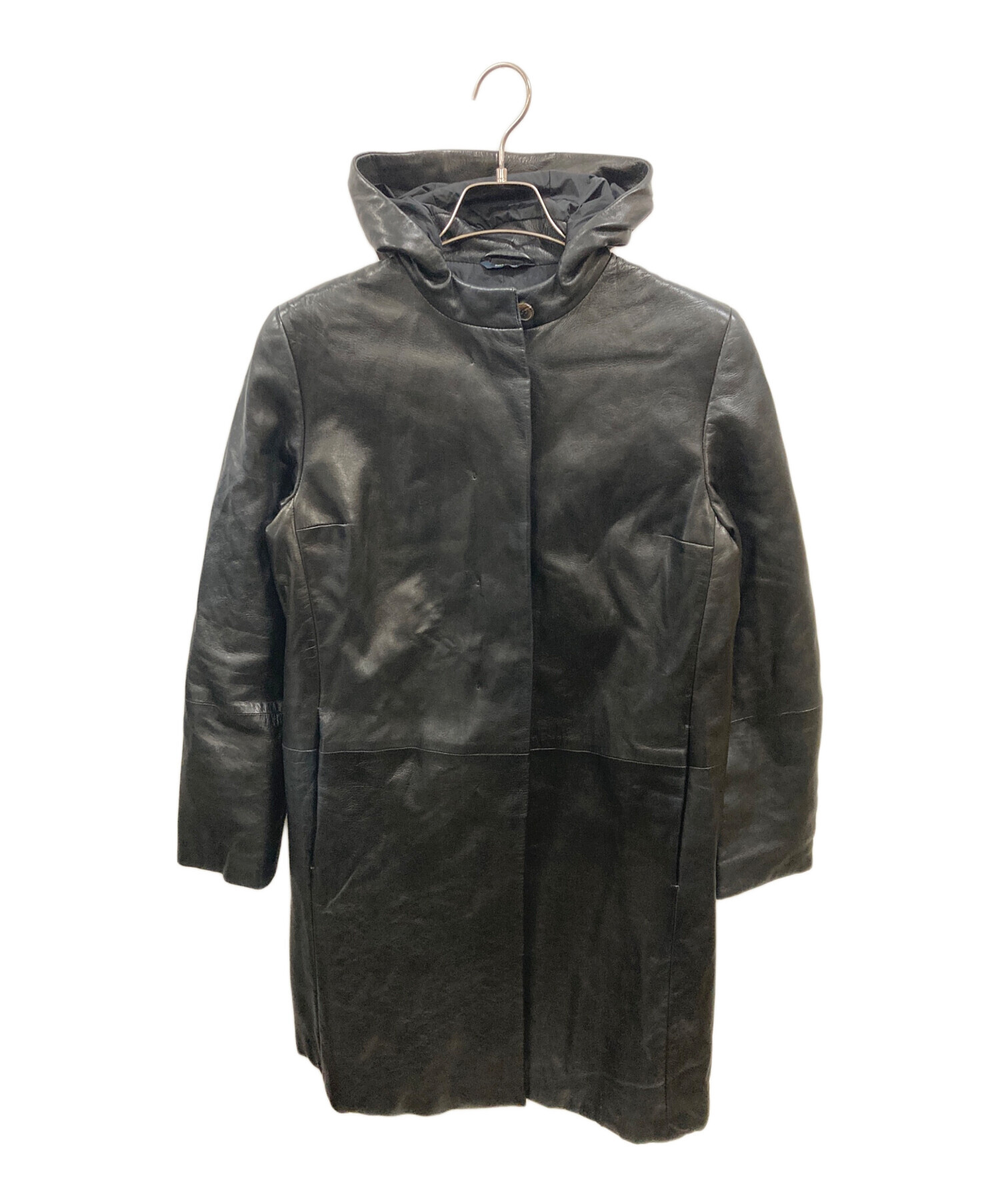 中古・古着通販】'S Max Mara (エスマックスマーラ) レザーフーデット