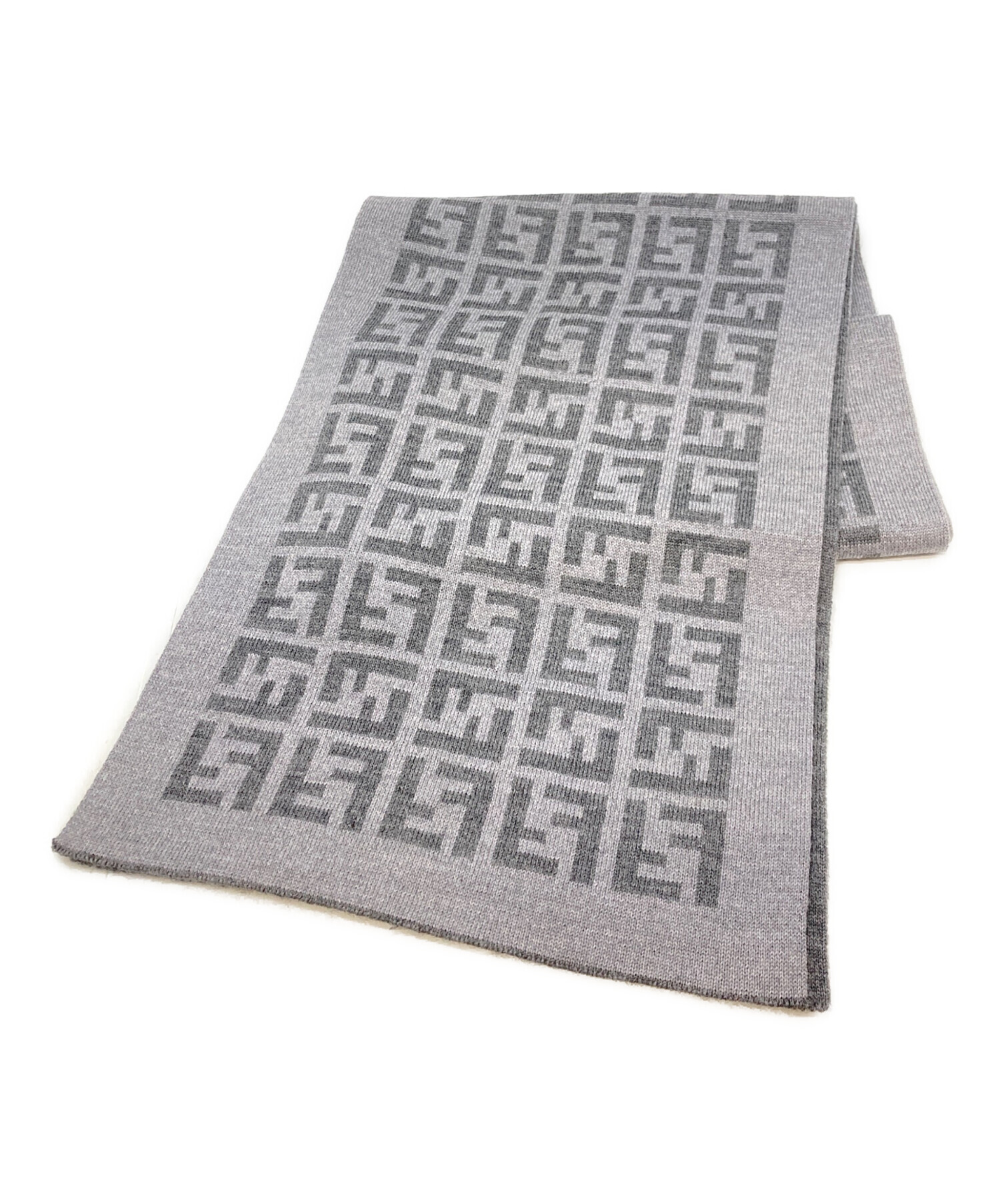 中古・古着通販】FENDI (フェンディ) ズッカ柄ウールマフラー