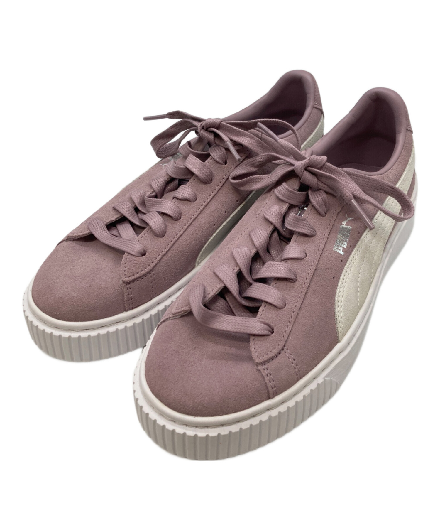 中古・古着通販】PUMA (プーマ) ローカットスニーカー パープル サイズ 
