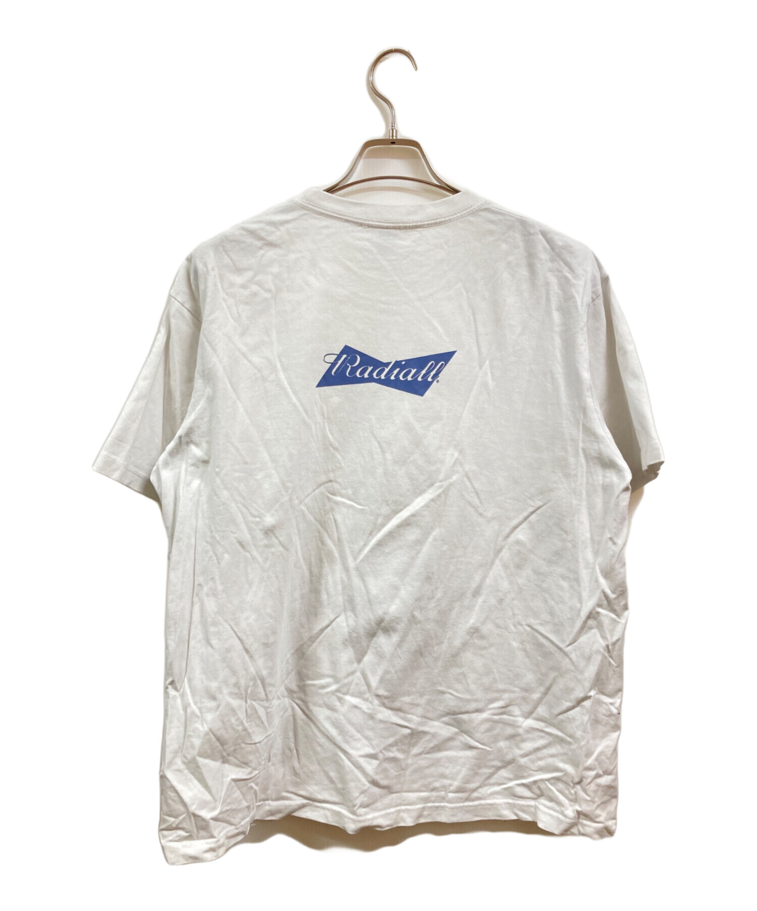 中古・古着通販】RADIALL (ラディアル) プリントTシャツ ホワイト 