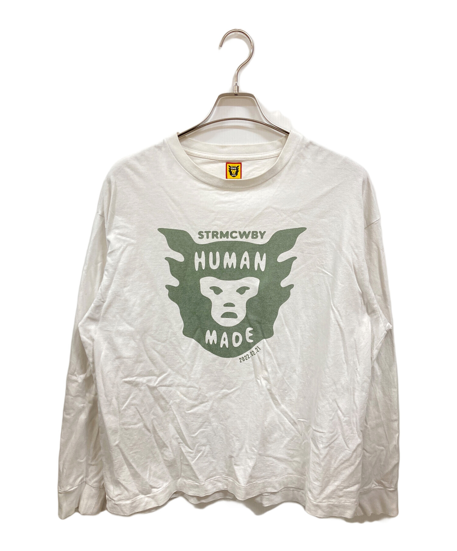 中古・古着通販】HUMAN MADE (ヒューマンメイド) ロングスリーブT 
