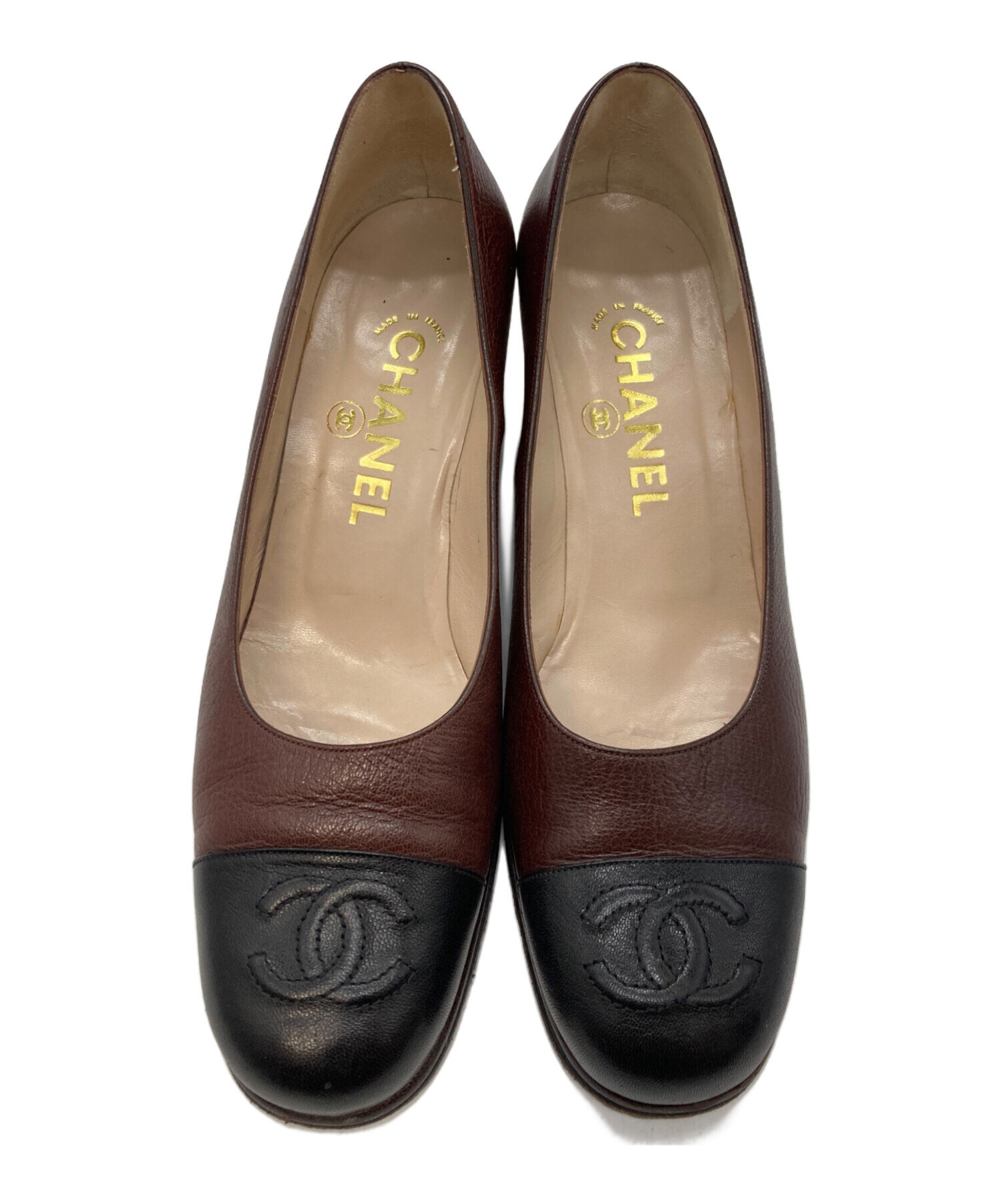 中古・古着通販】CHANEL (シャネル) ココマークパンプス シャネル
