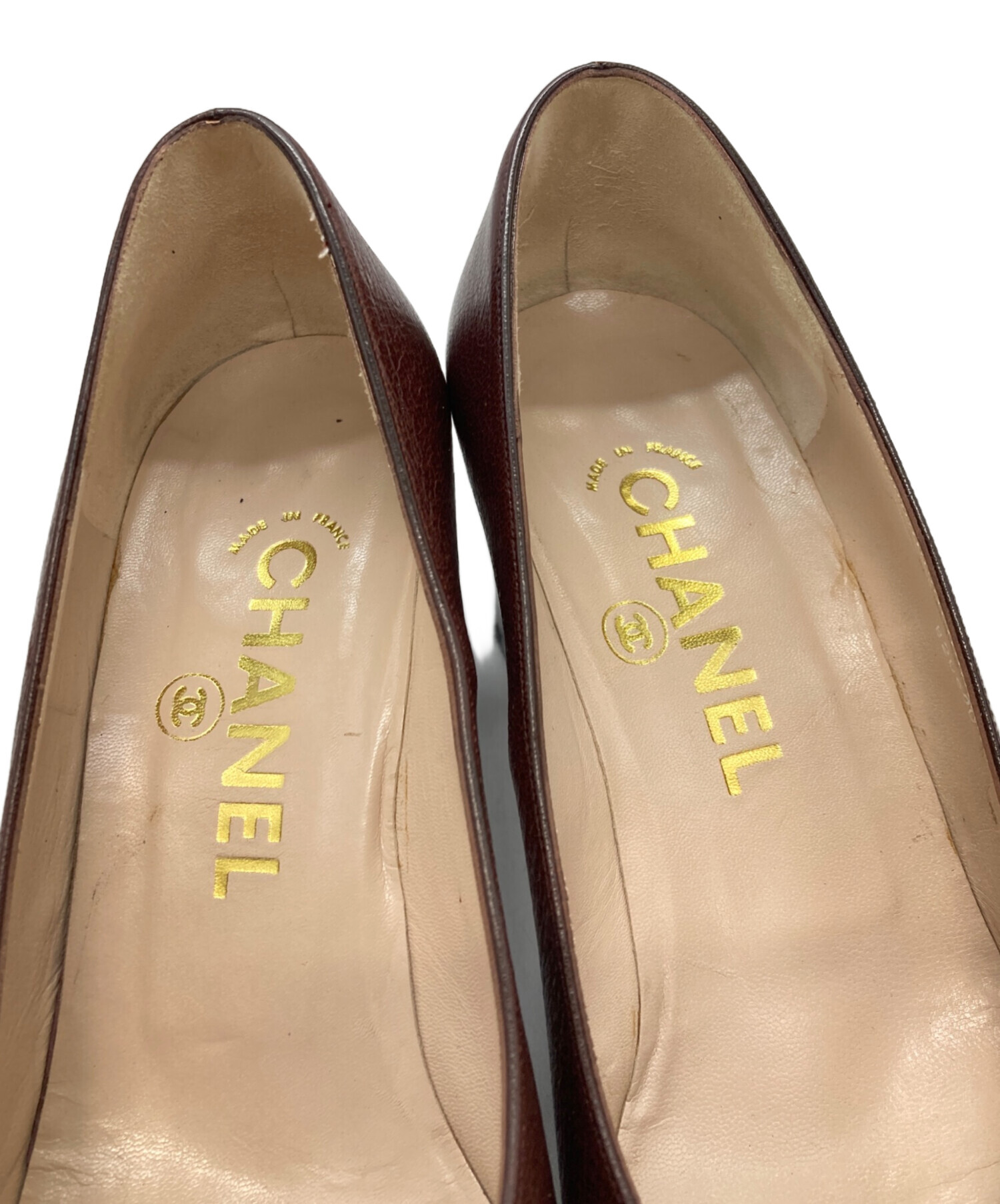 中古・古着通販】CHANEL (シャネル) ココマークパンプス シャネル
