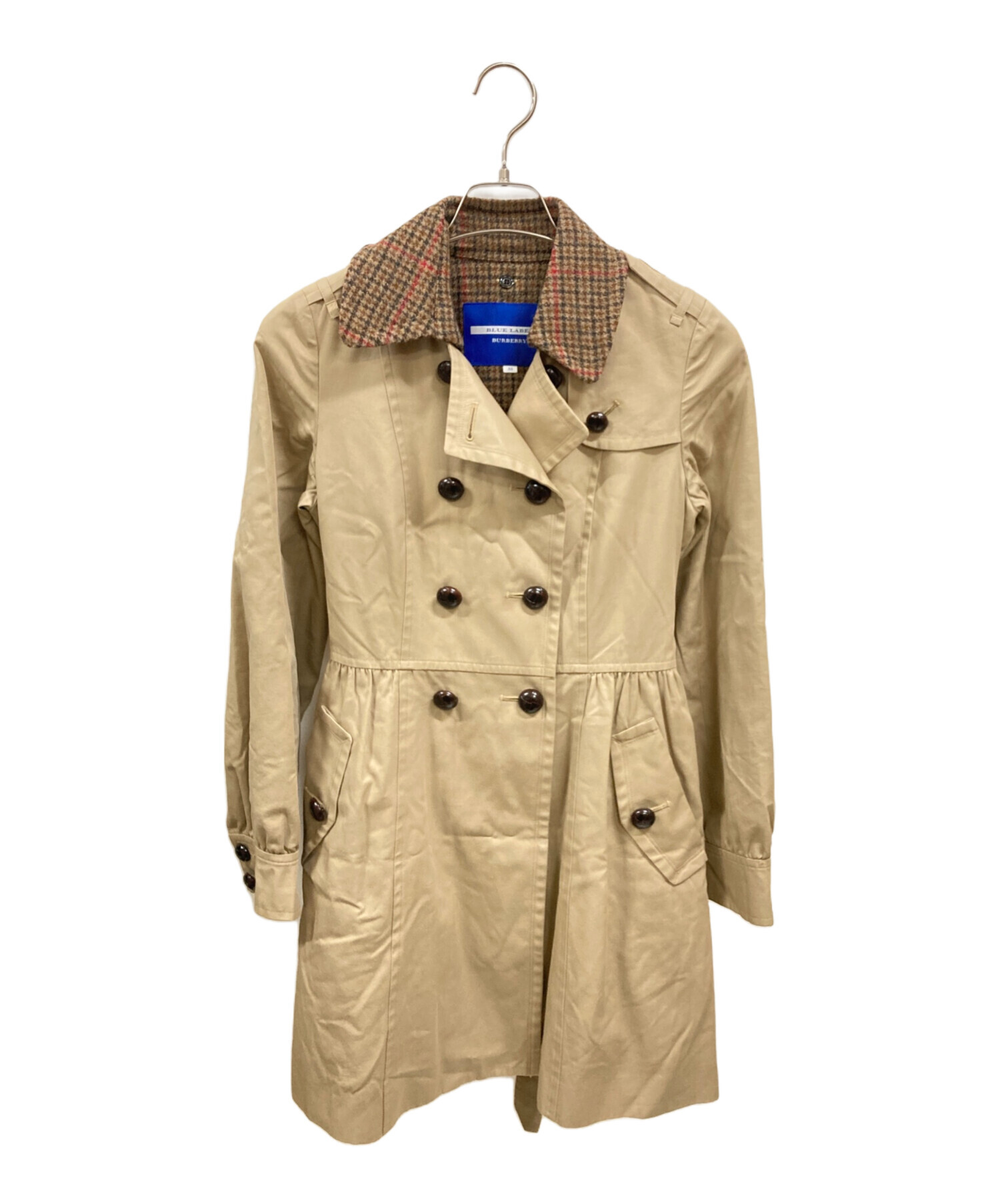 BURBERRY バーバリーブルーレーベル　コート BURBERRY BLUE LABEL 美品△BURBERRY バーバリーブルーレーベル