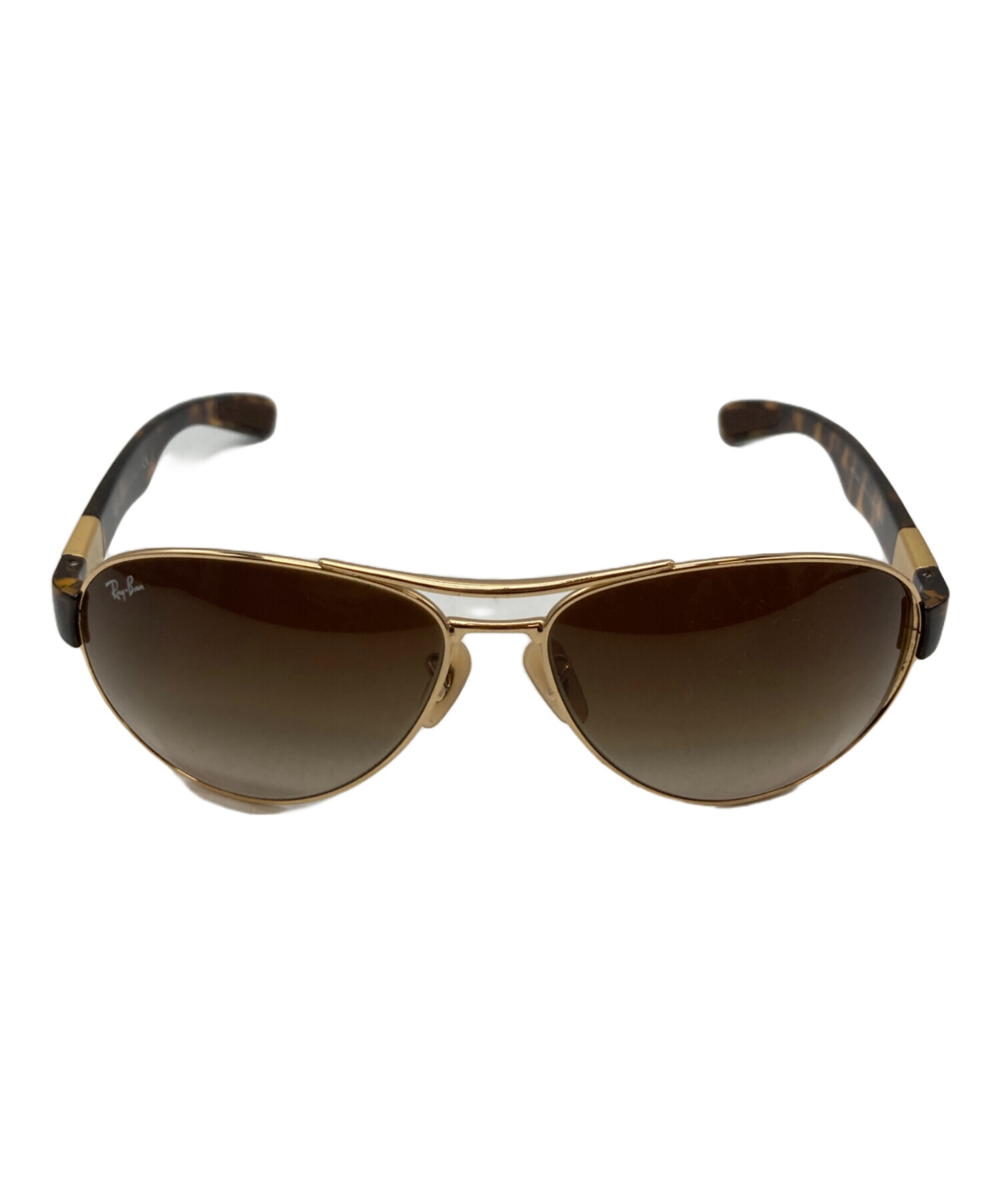 レイバン　レザー　調光ブラウン(茶)ガラス中古使用品☆Ray-Ban USA 中古・古着通販】RAY-BAN (レイバン) サングラス ブラウン サイズ:SIZE