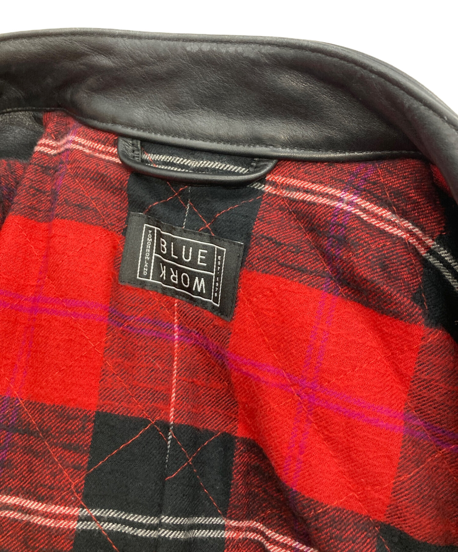 中古・古着通販】BLUE WORK (ブルーワーク) セミダブル ライダース