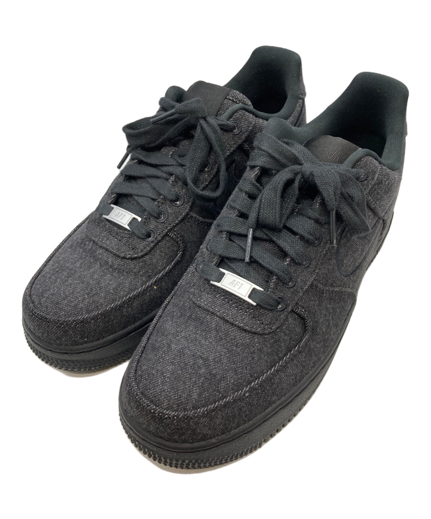中古・古着通販】NIKE (ナイキ) WMNS AIR FORCE 1 '07 LV8 BLACK/BLACK