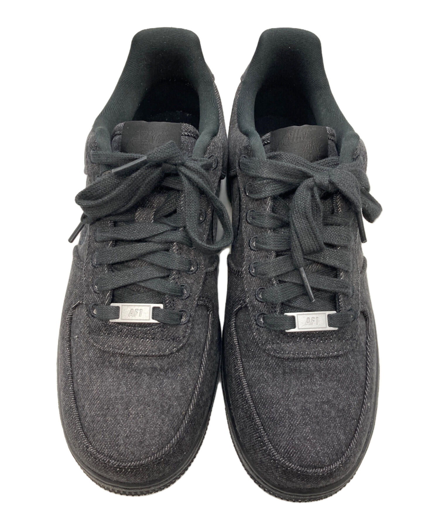 中古・古着通販】NIKE (ナイキ) WMNS AIR FORCE 1 '07 LV8 BLACK/BLACK