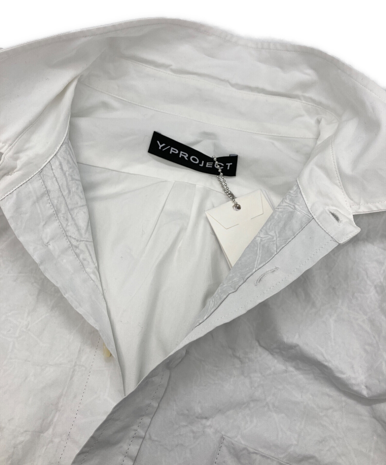 中古・古着通販】Y/PROJECT (ワイ プロジェクト) ホワイトスクランチ