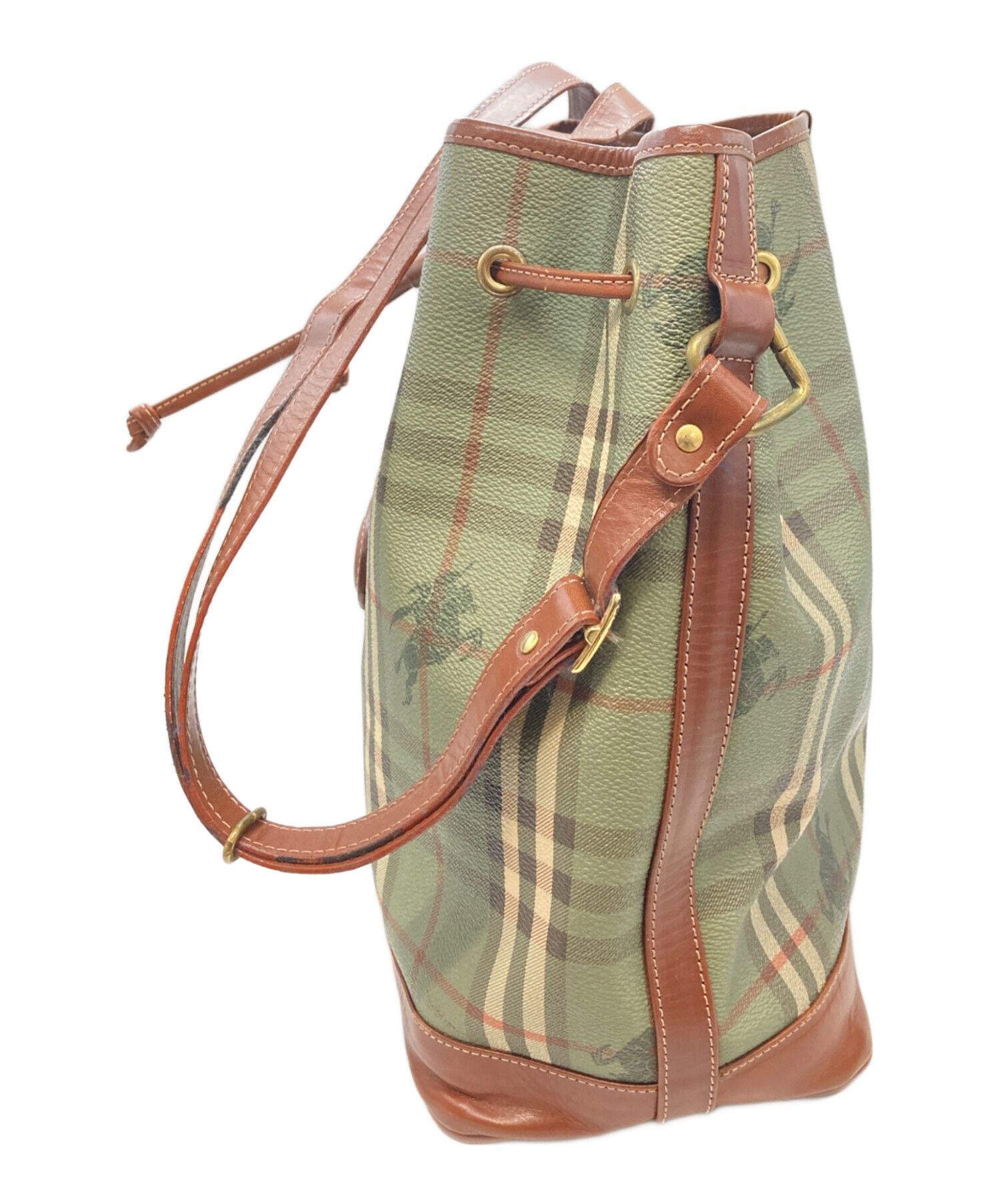 中古・古着通販】Burberry's (バーバリーズ) 巾着ショルダーバッグ