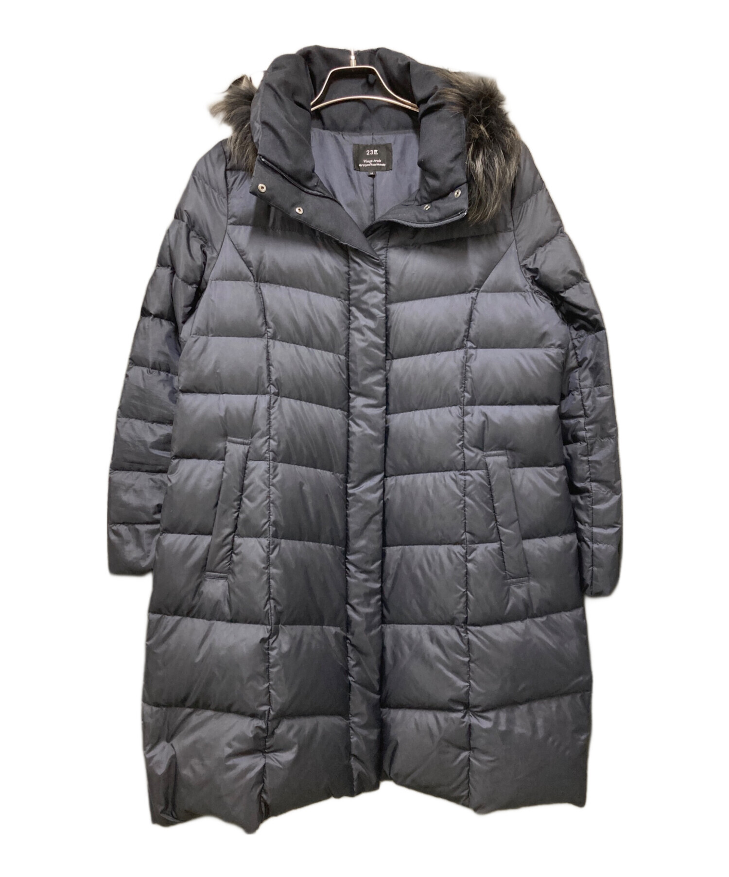 中古・古着通販】23区 (ニジュウサンク) ダウンコート ネイビー サイズ 