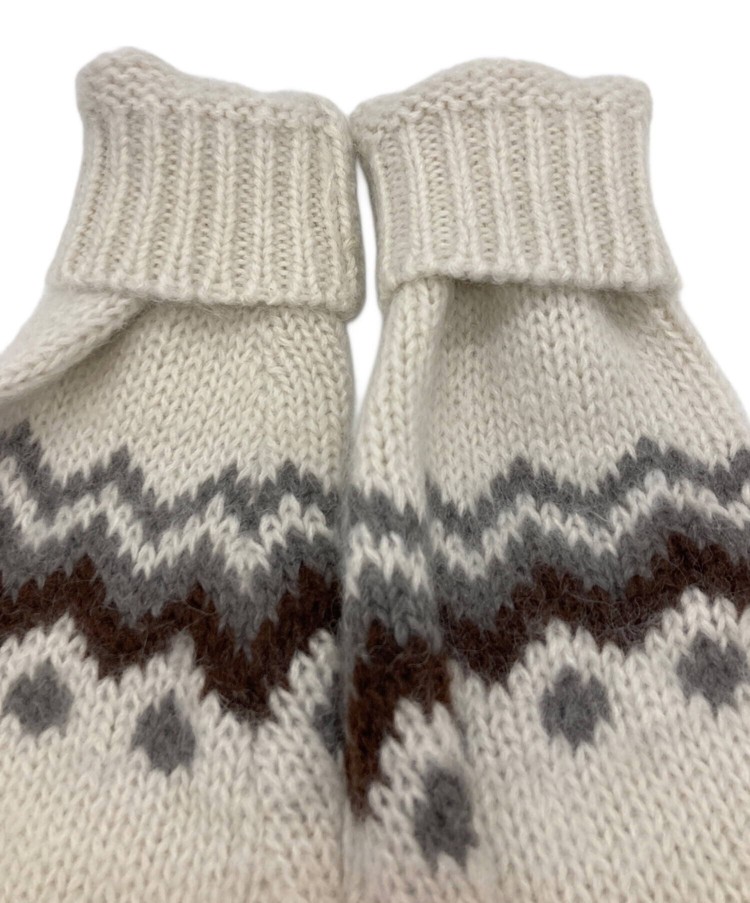 中古・古着通販】BATONER (バトナ―) MOHAIR NORDIC CREW NECK BN-20FM