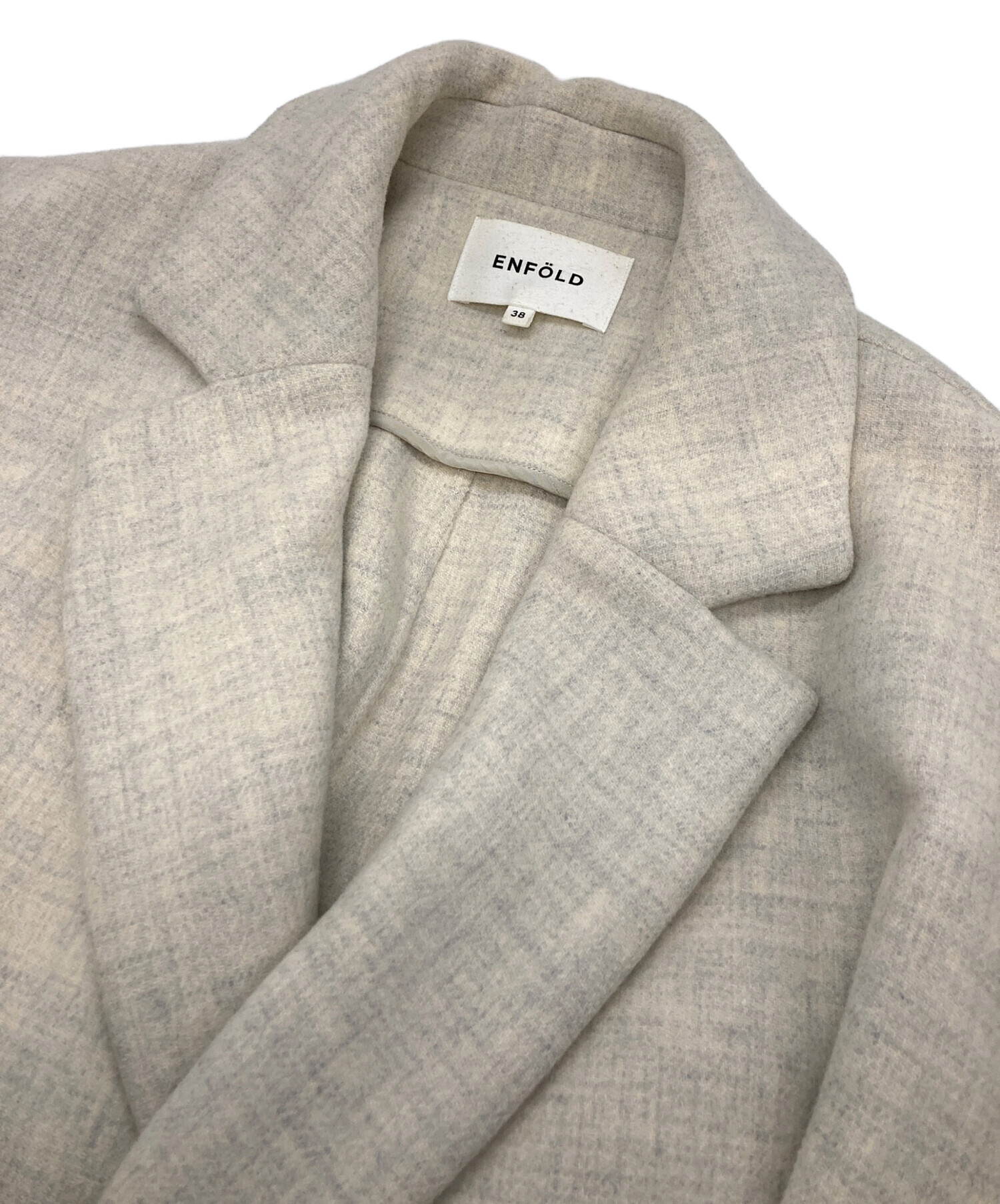 中古・古着通販】ENFOLD (エンフォルド) WOダブルフェイス 立体