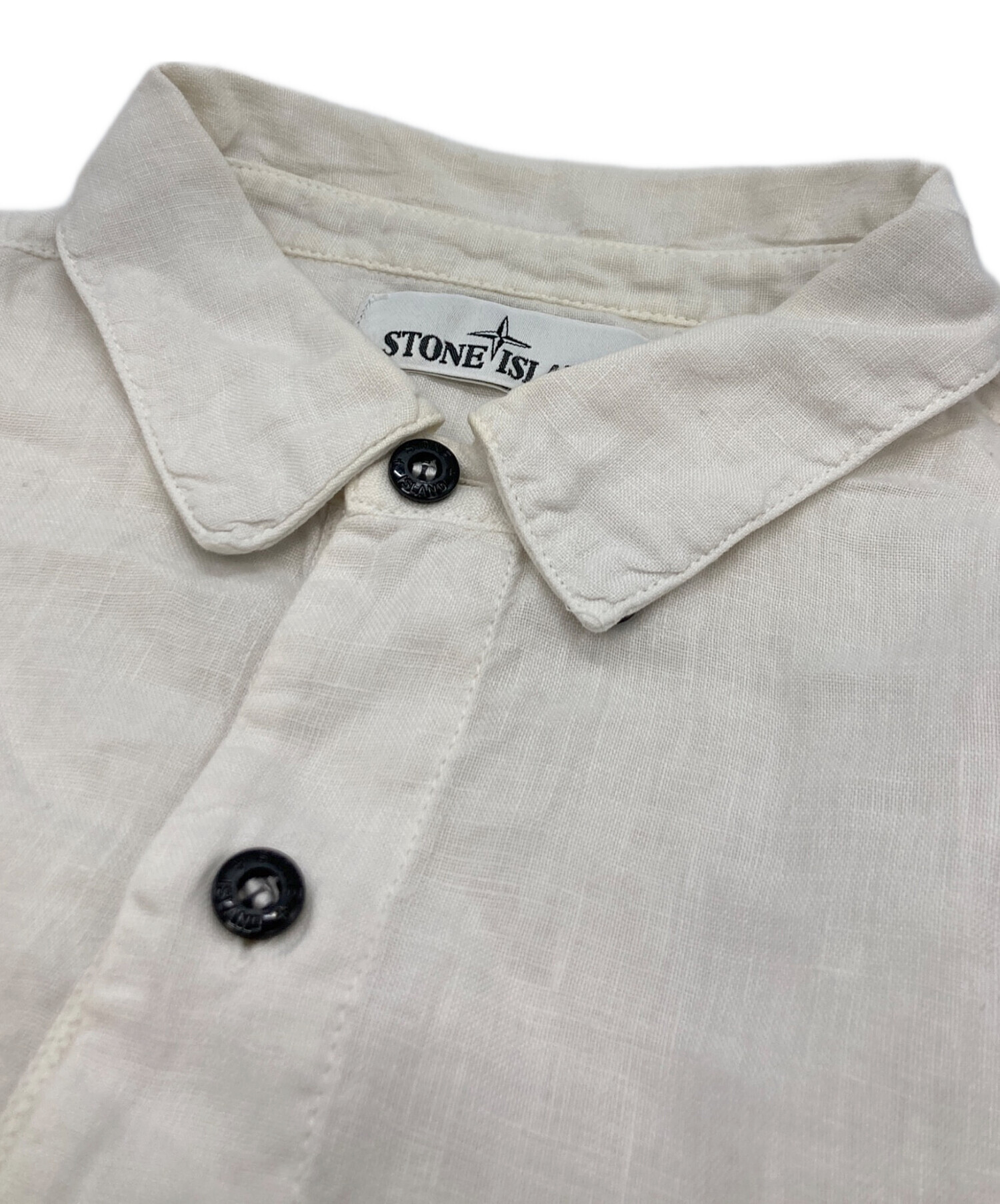 中古・古着通販】STONE ISLAND (ストーンアイランド) リネンシャツ