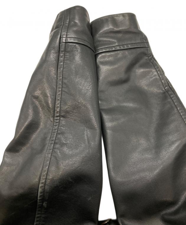 中古・古着通販】OLD GAP (オールドギャップ) レザーカーコート