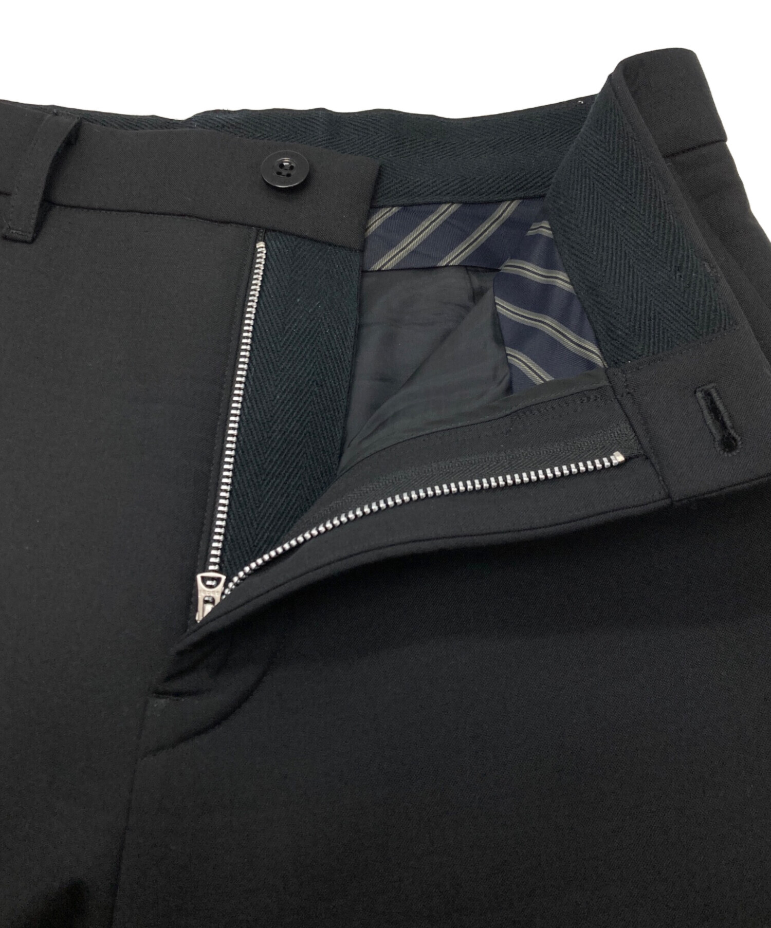 中古・古着通販】sacai (サカイ) Suiting Bonding Pants ブラック
