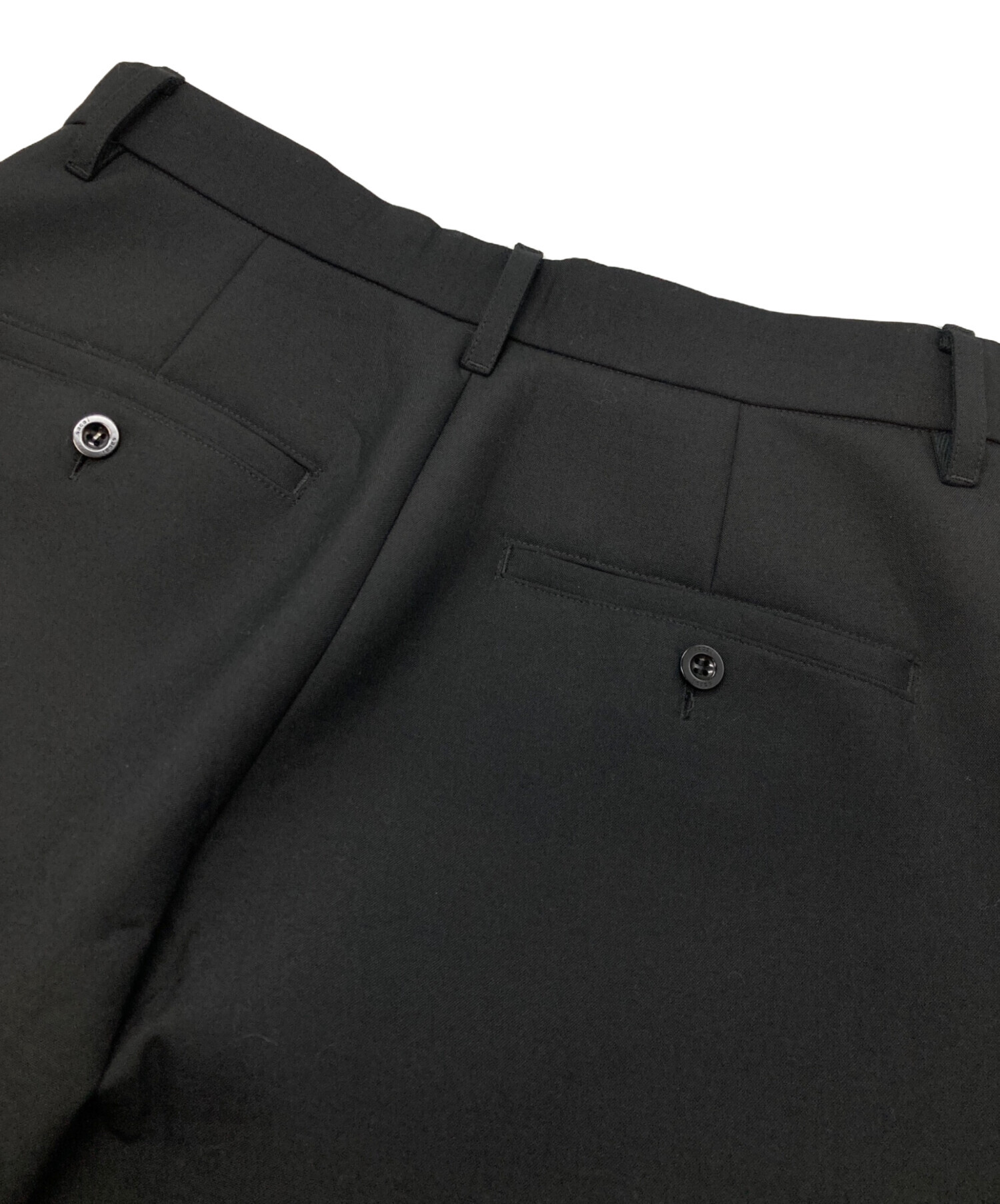 中古・古着通販】sacai (サカイ) Suiting Bonding Pants ブラック