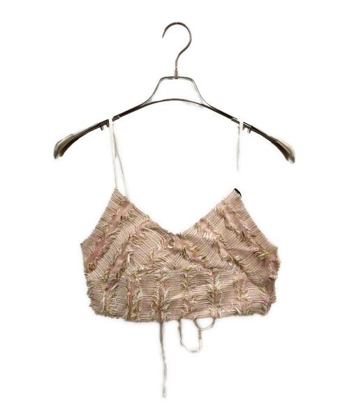 中古・古着通販】AMERI (アメリ) 2WAY MIX PINK SHAGGY BUSTIER ピンク