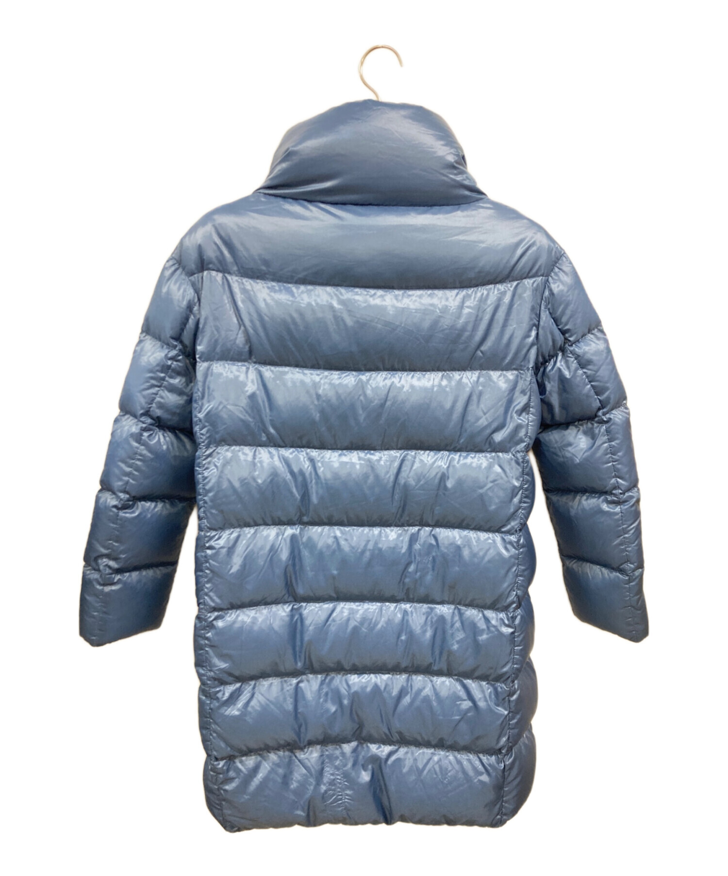 ヘルノ　ダウン　サイズ38 中古・古着通販】HERNO (ヘルノ) ダウンコート ブルー サイズ:38