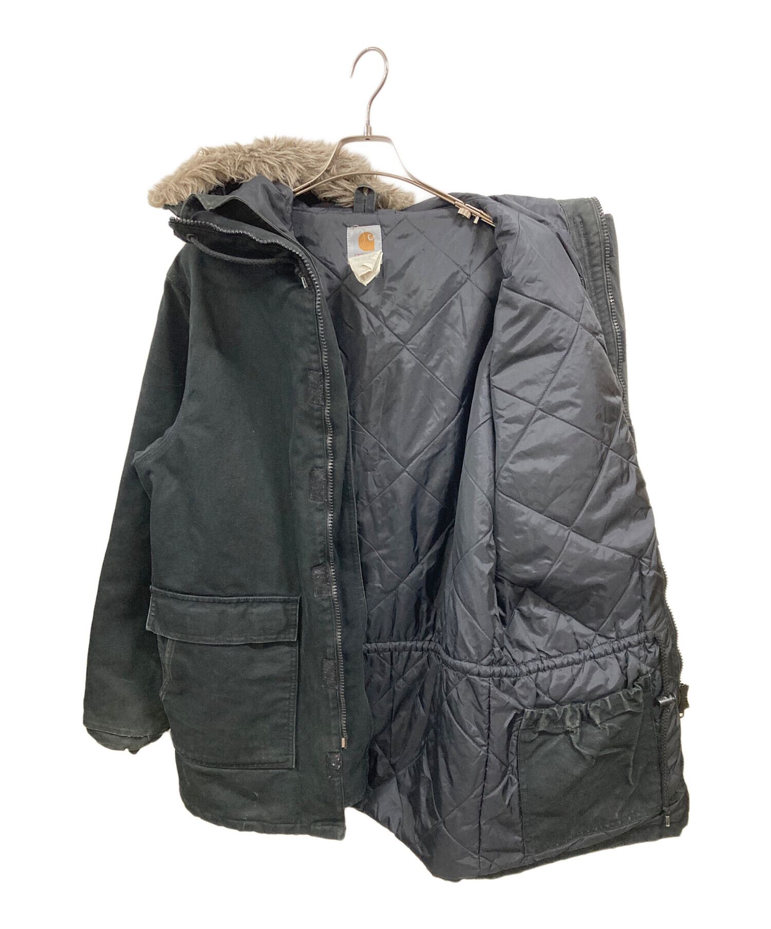 中古・古着通販】CarHartt (カーハート) SIBERIAN PARKA ブラック