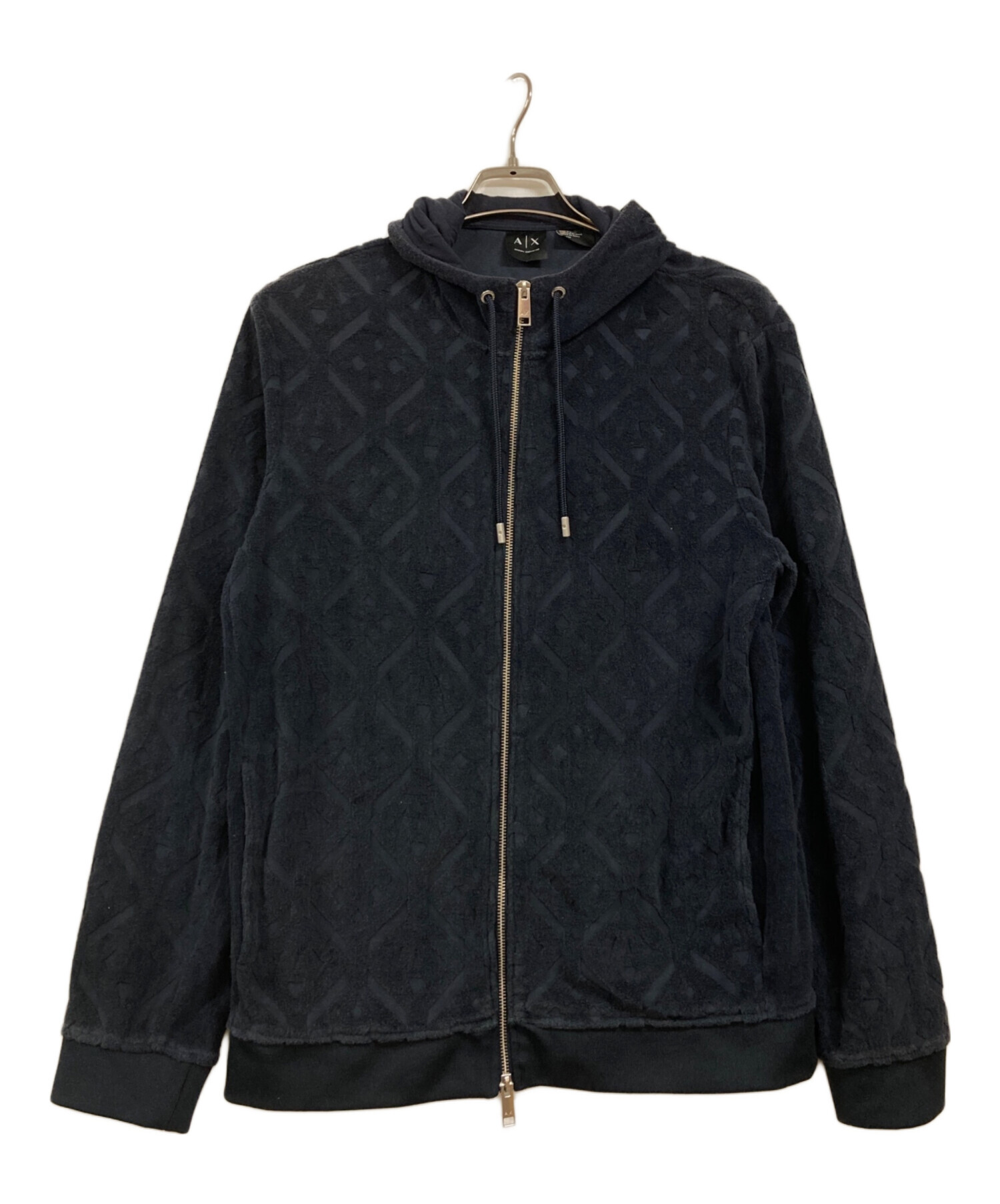 アルマーニ Armani Exchange ジップパーカー ネイビー