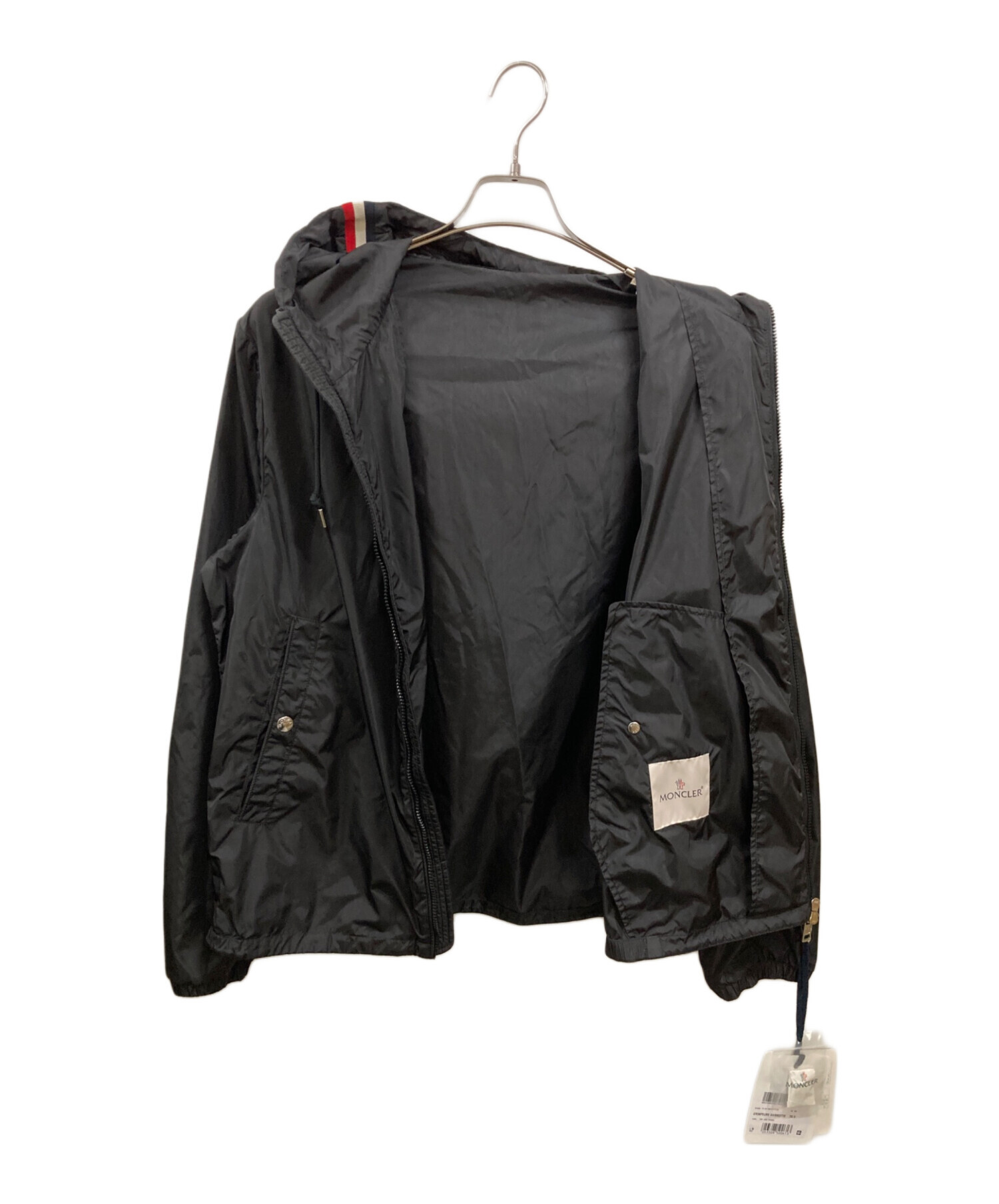 【新品未使用】MONCLER Grimpeurs ジャケット TG3　黒色 L 中古・古着通販】MONCLER (モンクレール) GRIMPEURSナイロンジャケット