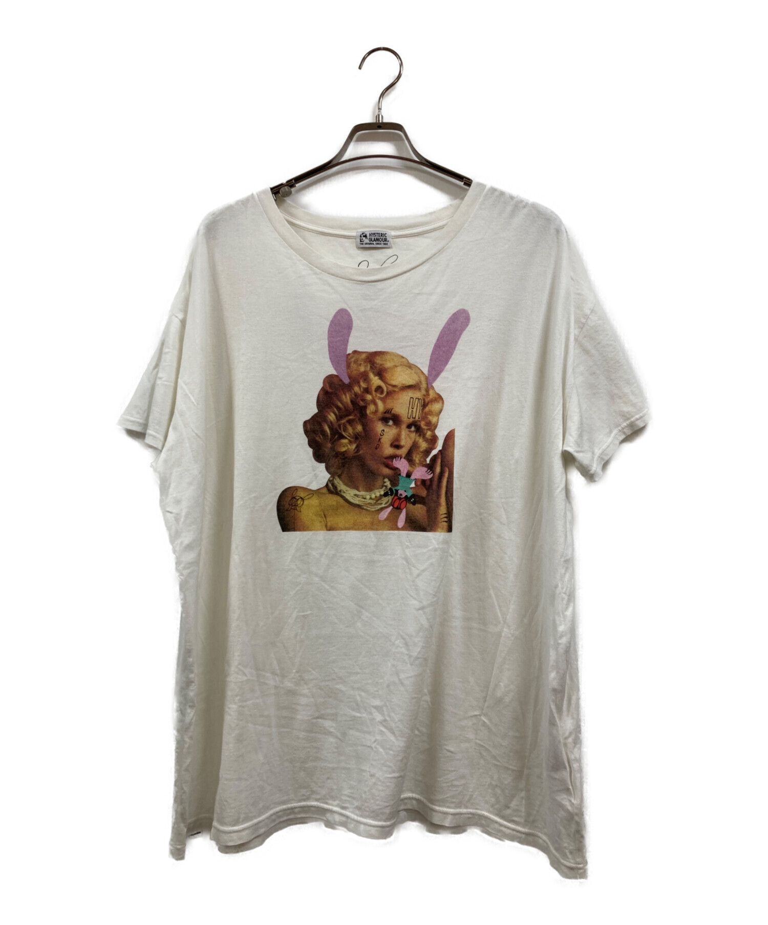 【新品】HYSTERIC GLAMOUR × SKOLOCT Tシャツ　レア 中古・古着通販】Hysteric Glamour (ヒステリックグラマー) SKOLOCT
