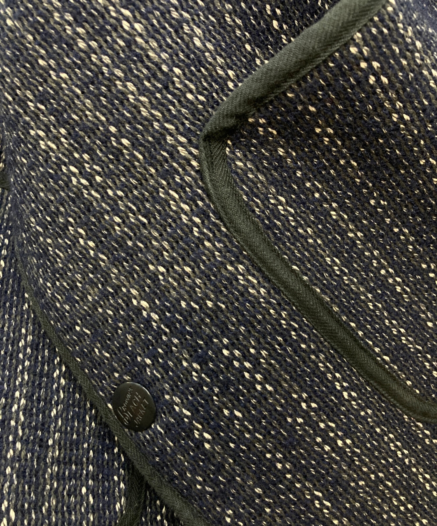 BROWN'S BEACH JACKET ネイビー テーラードジャケット Browns BEACH」 BBJ4-003 TAILORED JACKET by FULLCOUNT ブラウンズ