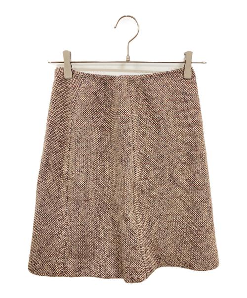 中古・古着通販】MIU MIU (ミュウミュウ) ウールツイードスカート