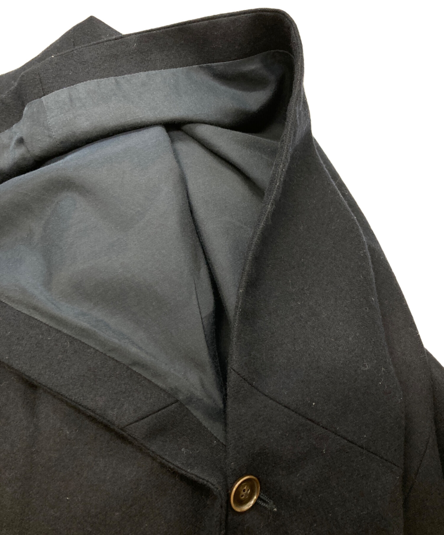 中古・古着通販】YANTOR (ヤントル) 袈裟コート ネイビー サイズ:L