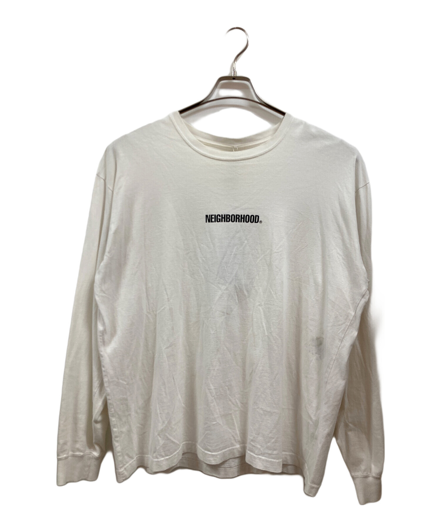 NEIGHBORHOOD ネイバーフッド Tシャツ・カットソー M 白 【古着 