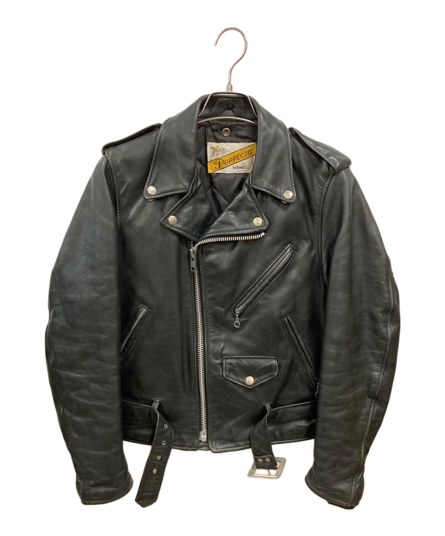 中古・古着通販】Schott (ショット) ダブルライダースジャケット