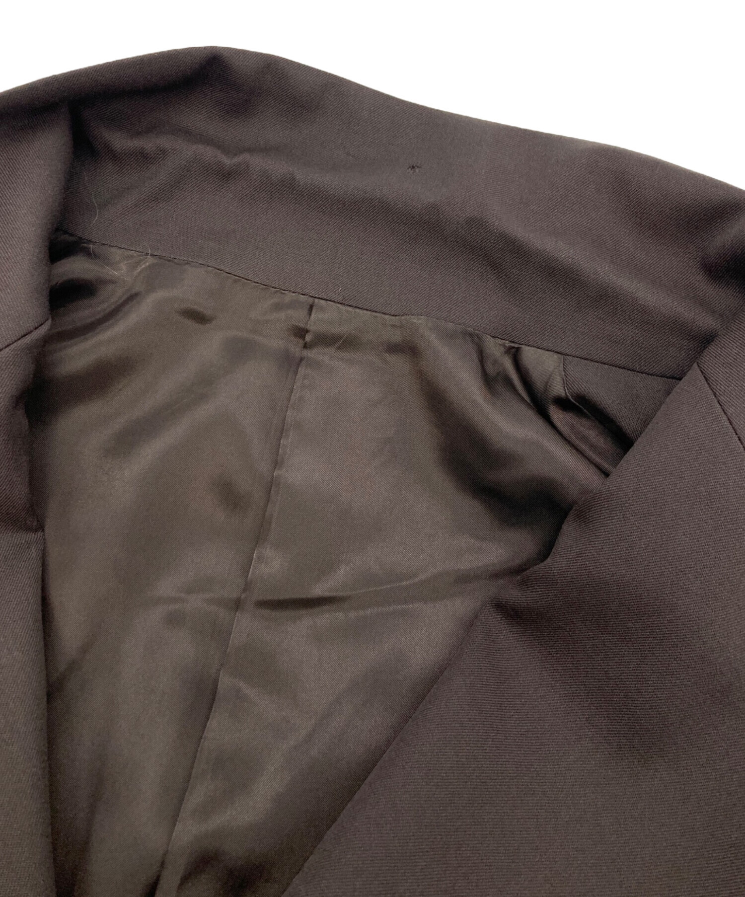 stein テーラードジャケット ブラウン 中古・古着通販】stein (シュタイン) OVERSIZED DOUBLE BREASTED