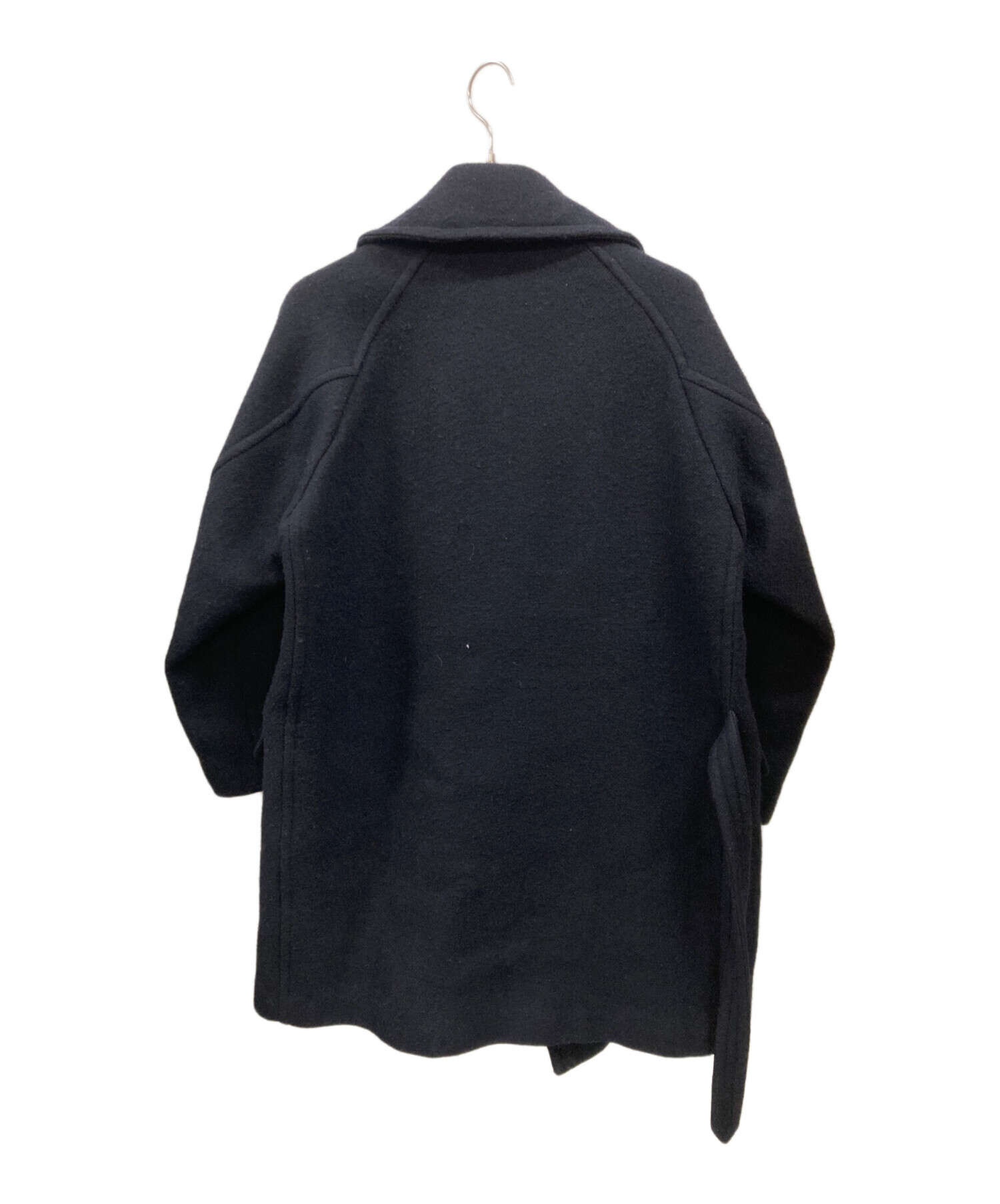 COMOLI レザー ショールカラーコート 3サイズ COMOLI レザー ショール