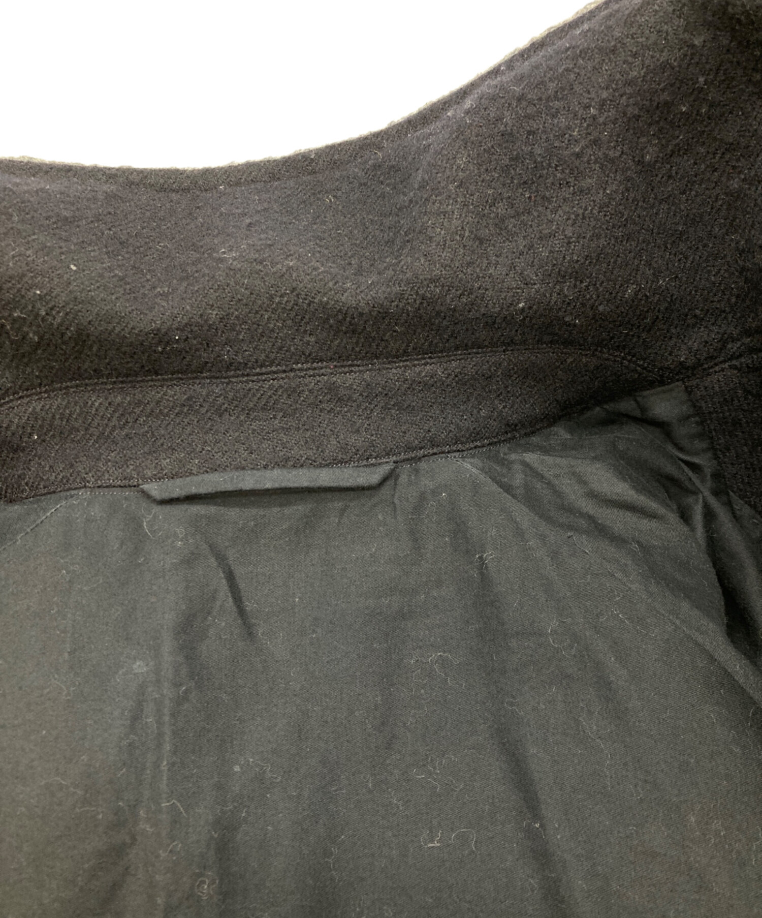 中古・古着通販】COMOLI (コモリ) ウールショールカラーコート