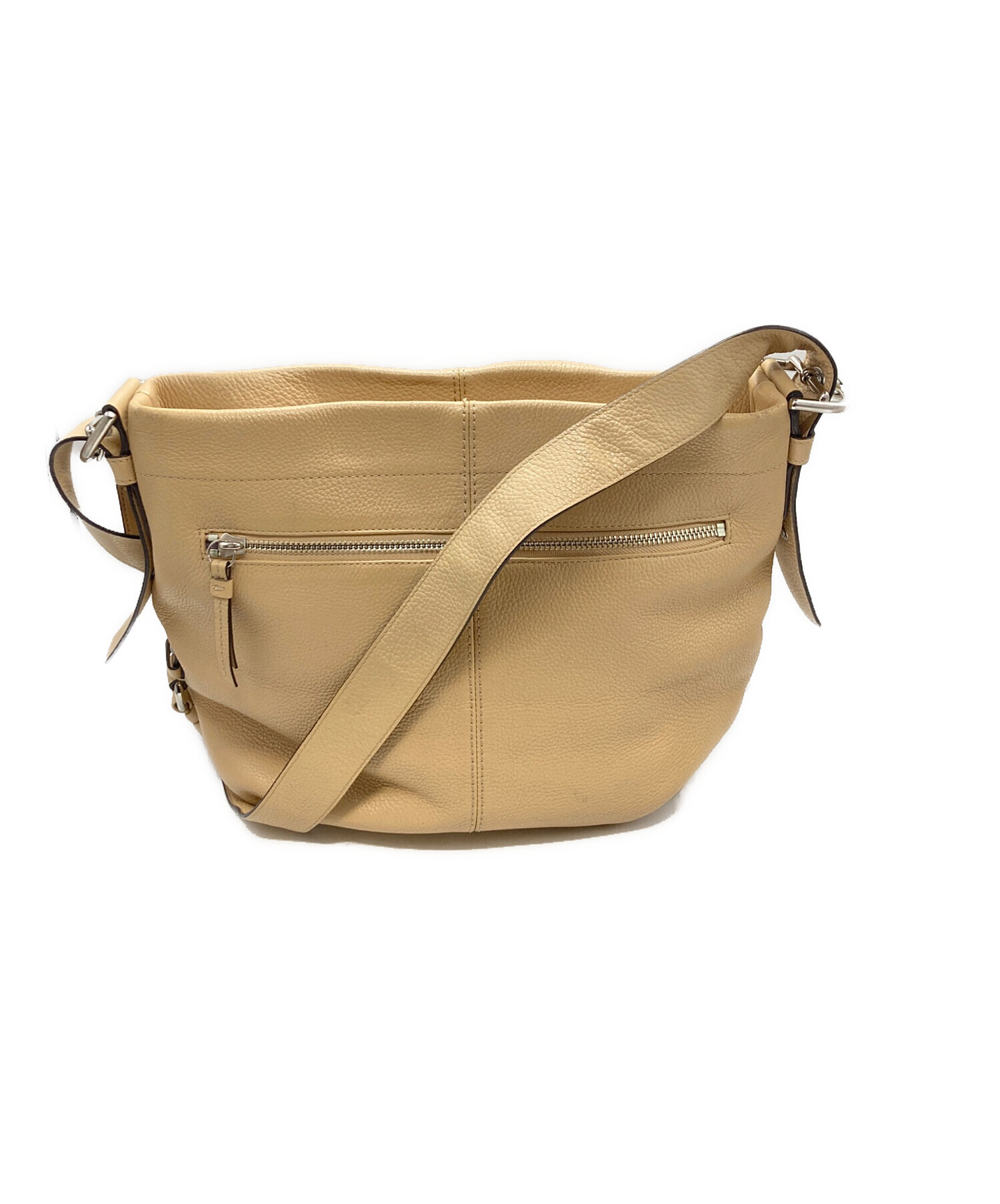 中古・古着通販】COACH (コーチ) ショルダーバッグ アイボリー 